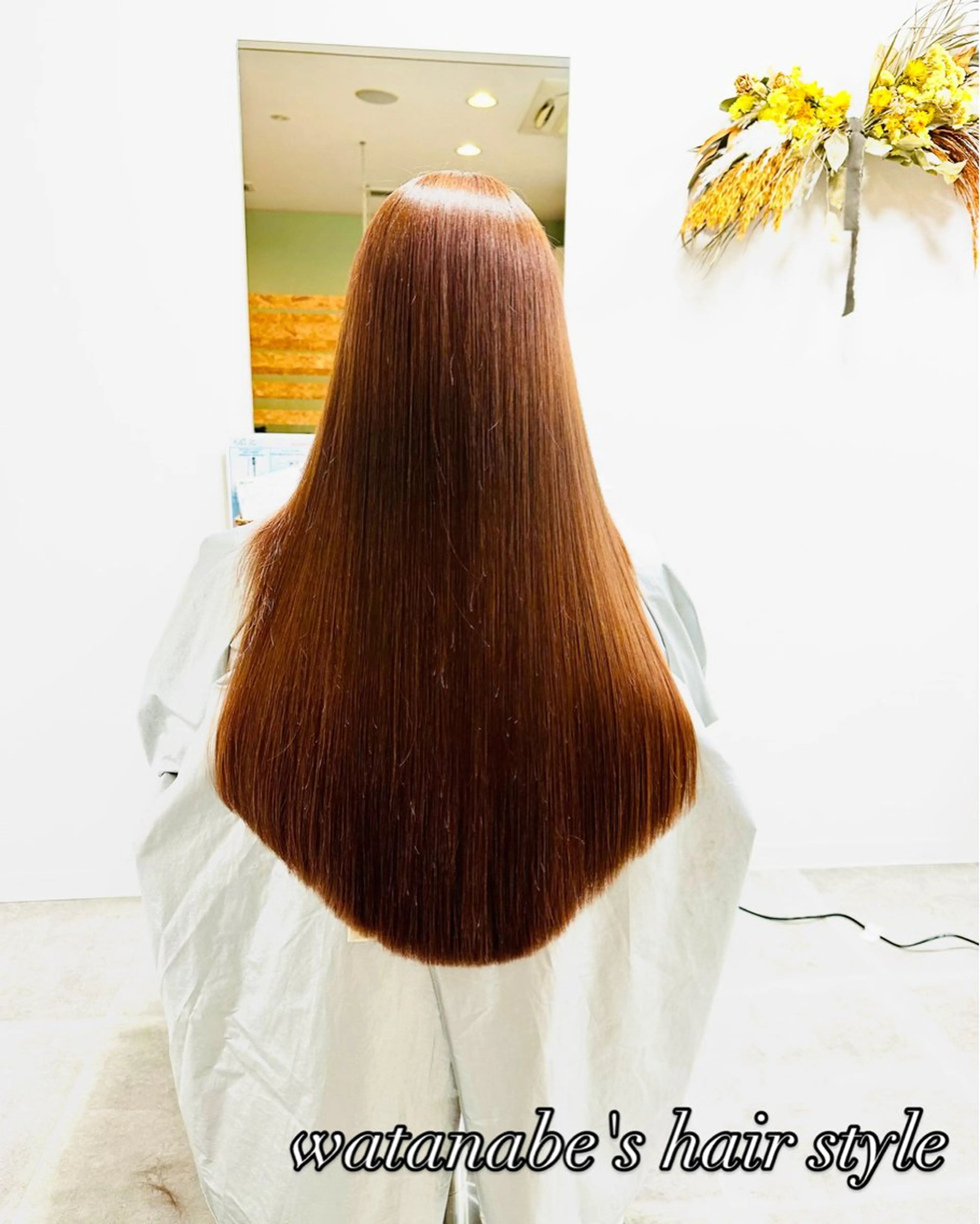 カット+縮毛矯正+3ステップトリートメントの写真