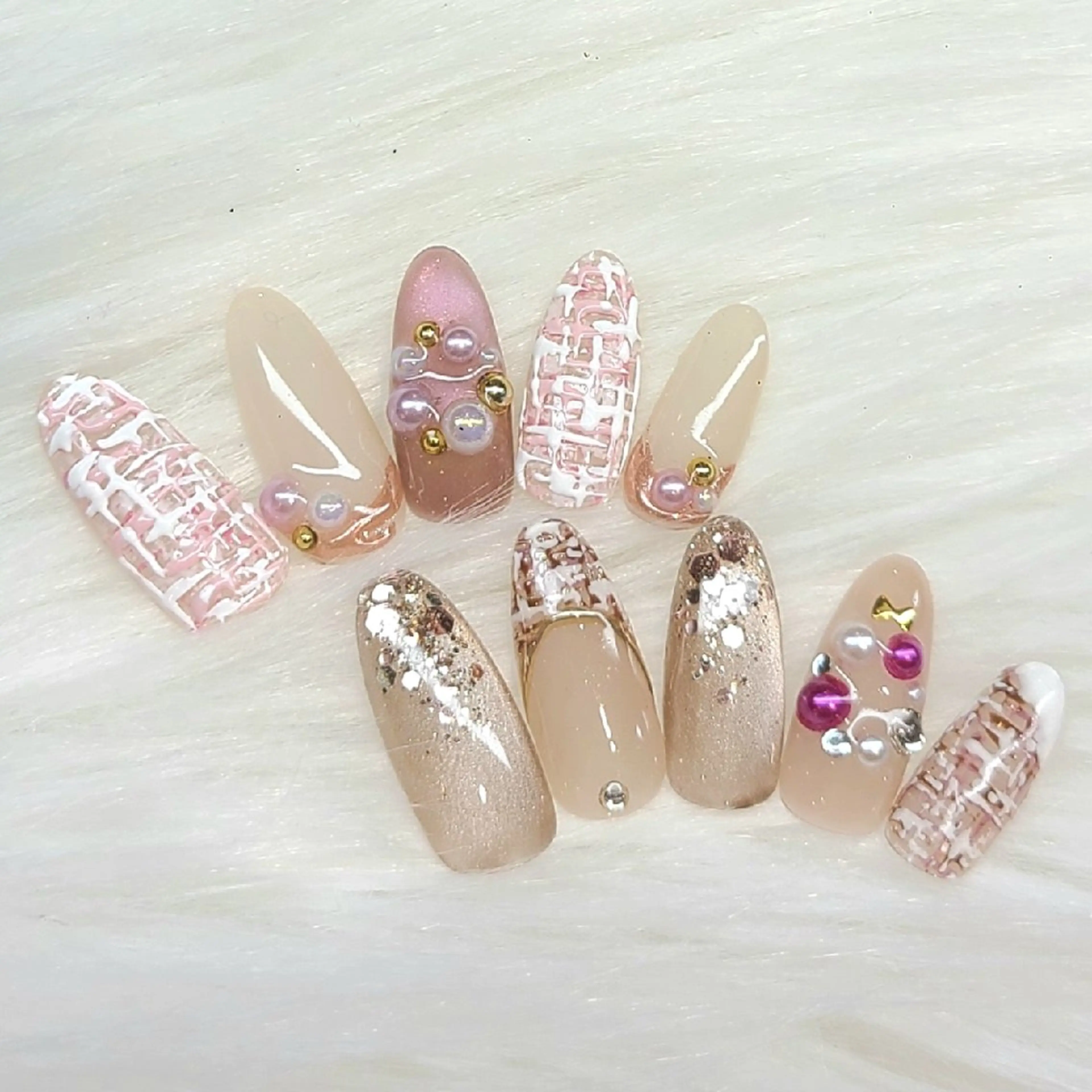 ネイル ハンドネイル 💛うるちゅる ネイル💛ERIKAのネイルデザイン