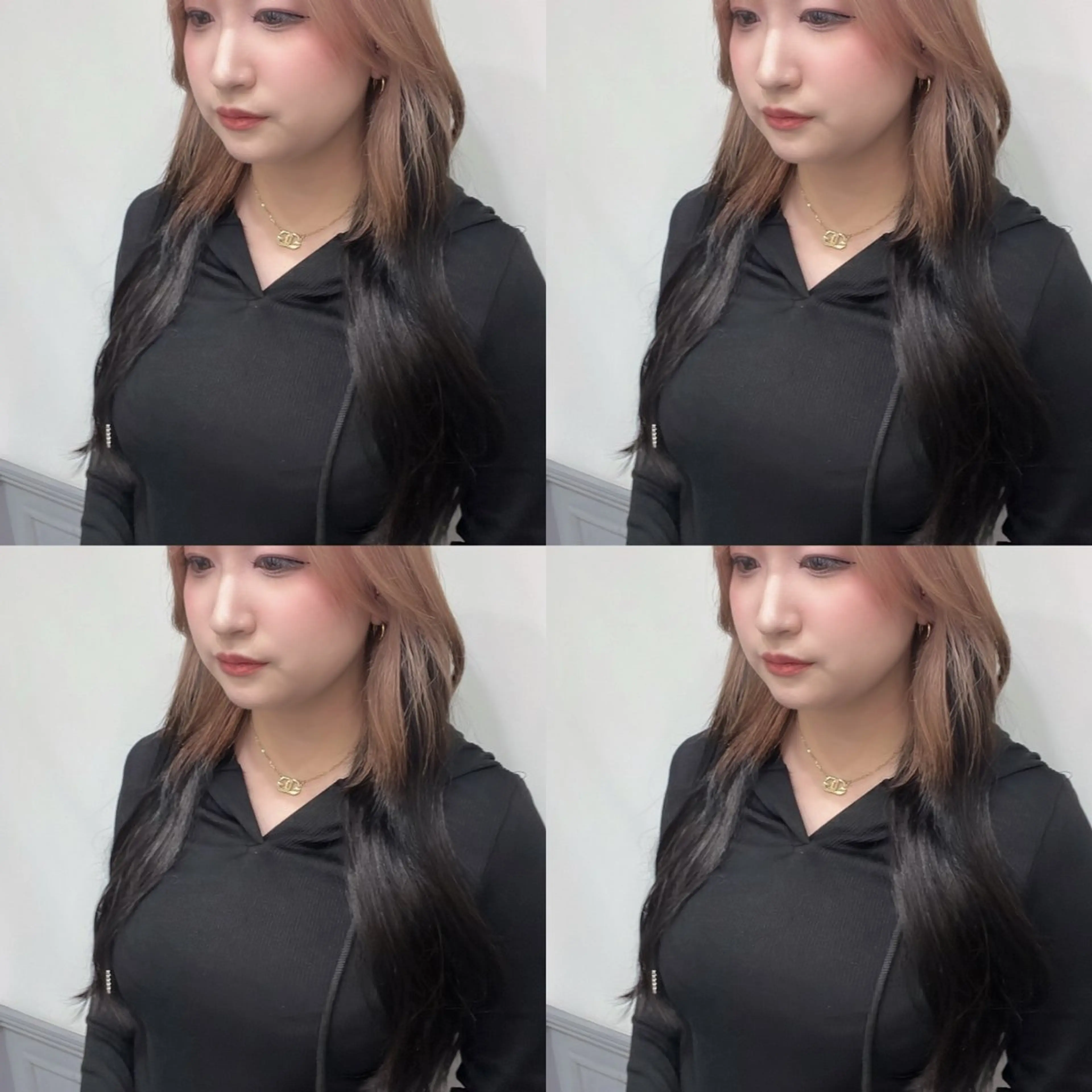 ミディアム 🦋エクステ/透明感 /艶髪🦋REISAのヘアスタイル