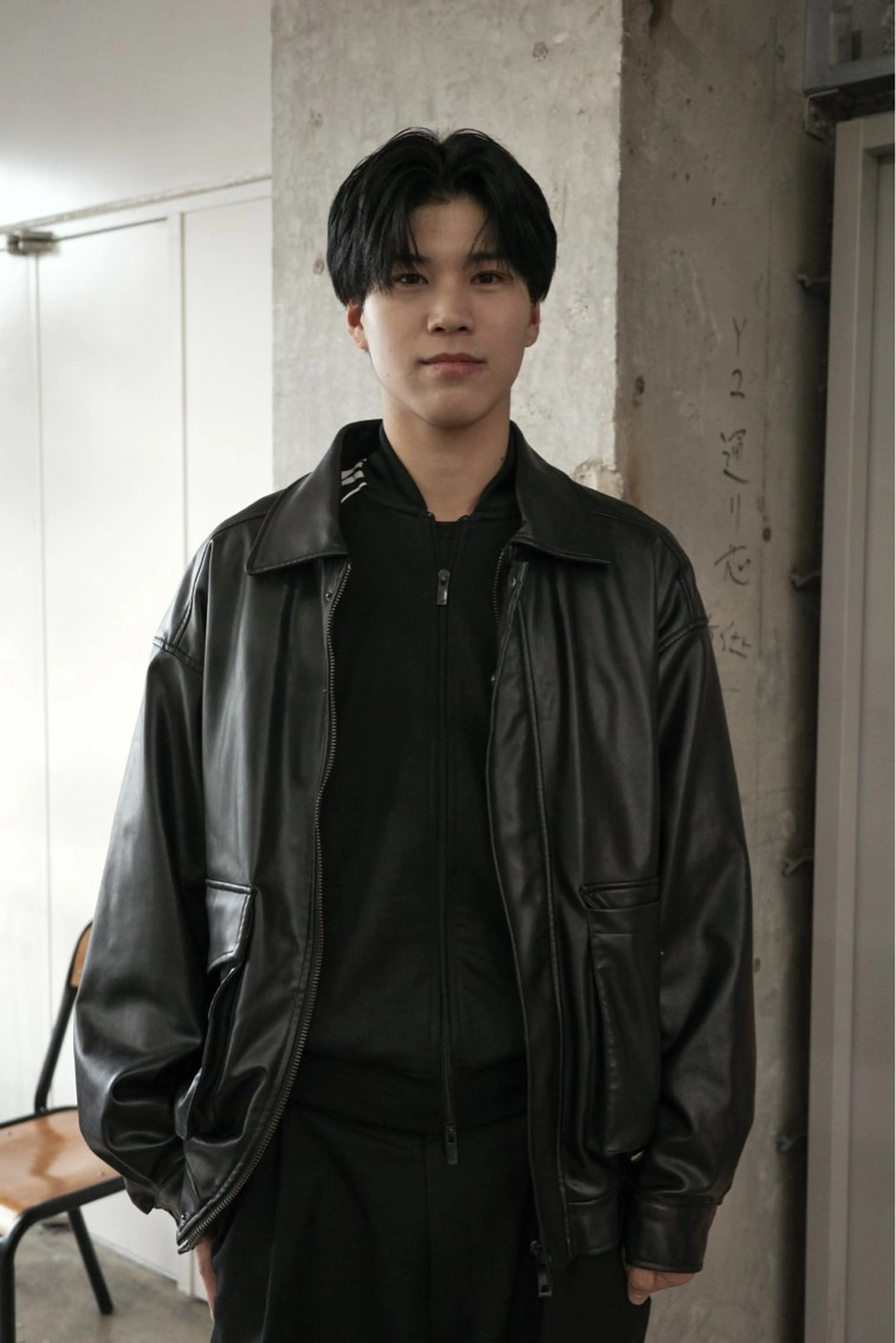 ショート メンズ センターパート カット メンズパーマ/ 山口大輝のヘアスタイル