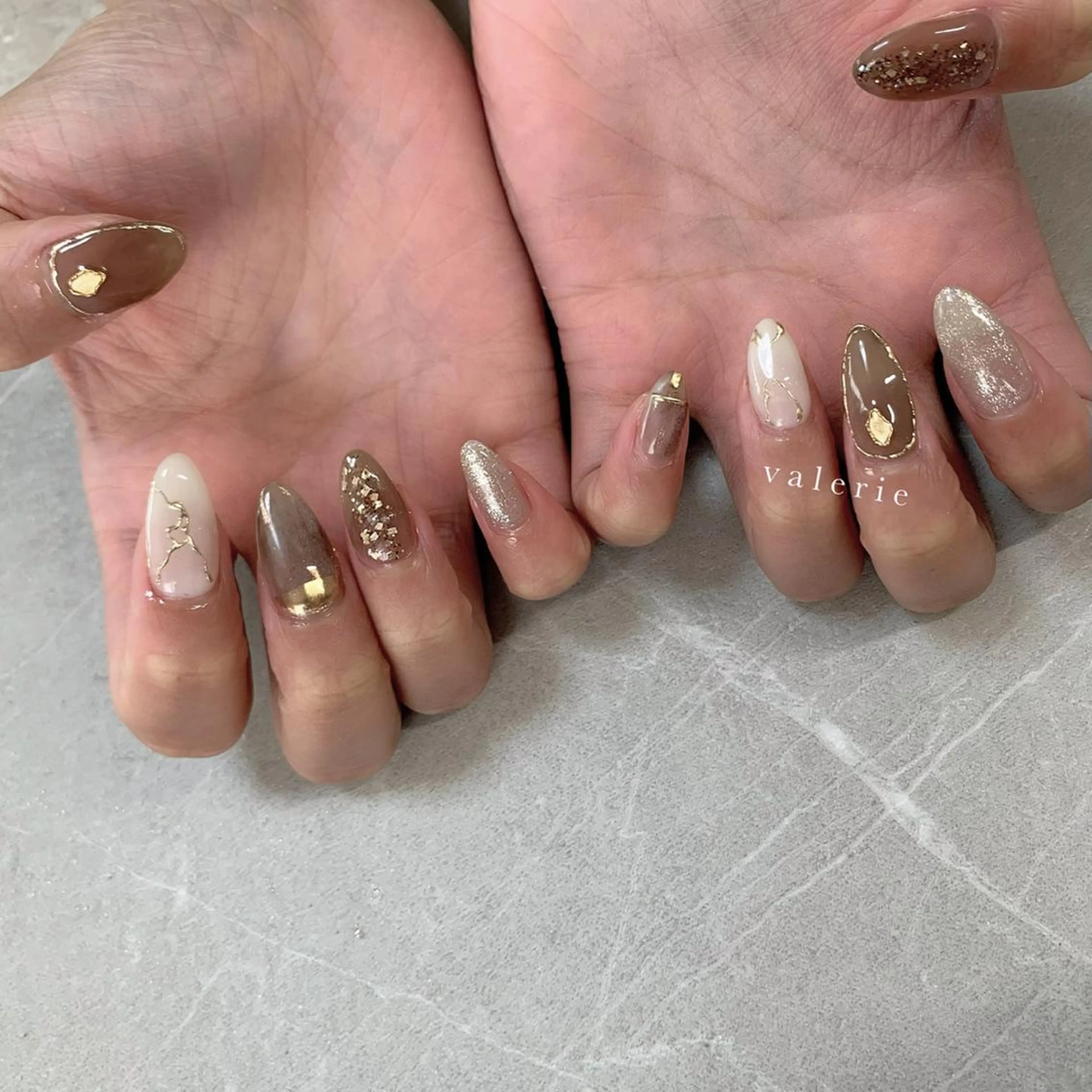 ネイル private nailsalon valerie所属・valerie /  miyuのネイルデザイン