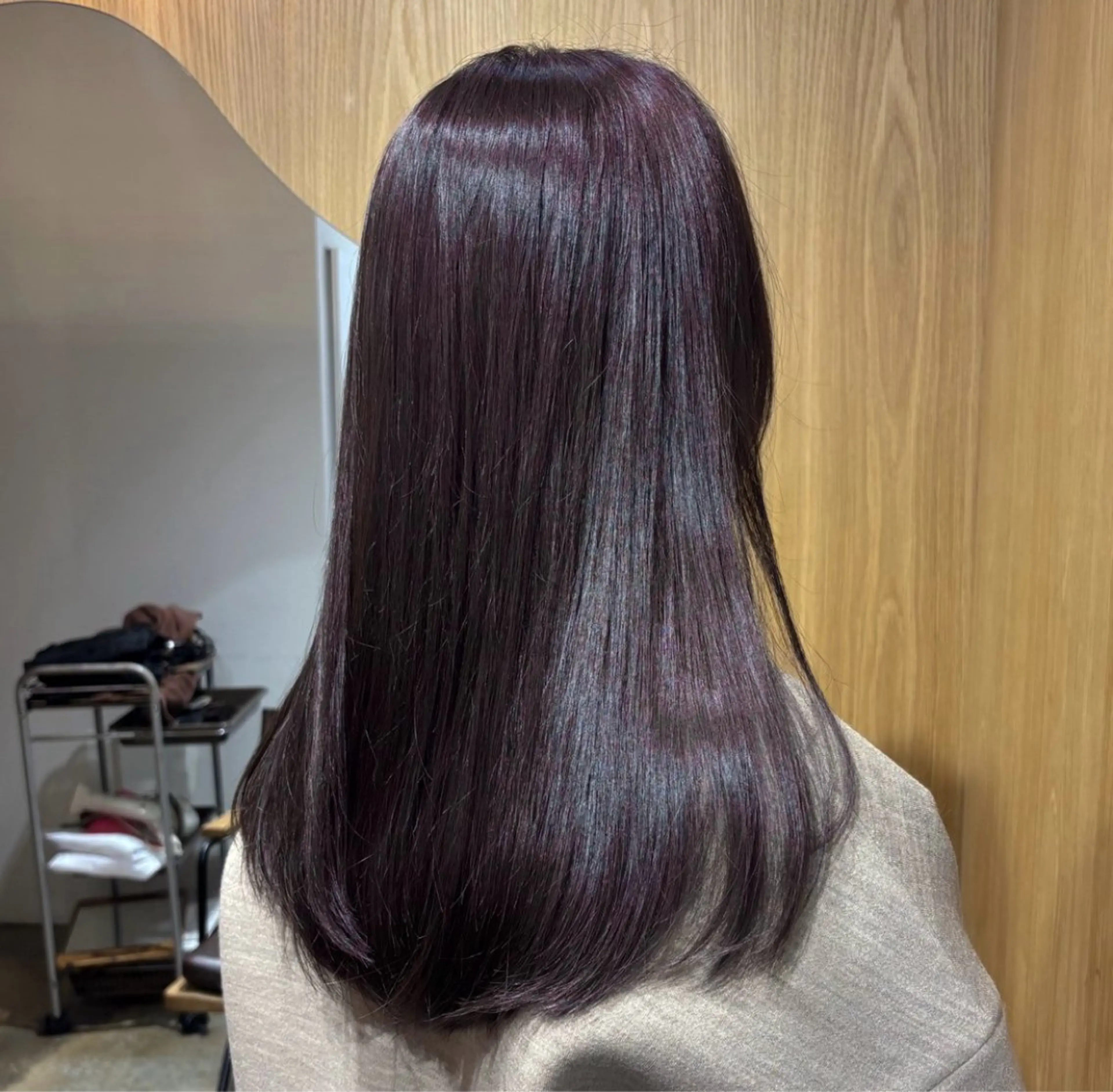 セミロング ル ウ🪐🪾のヘアスタイル