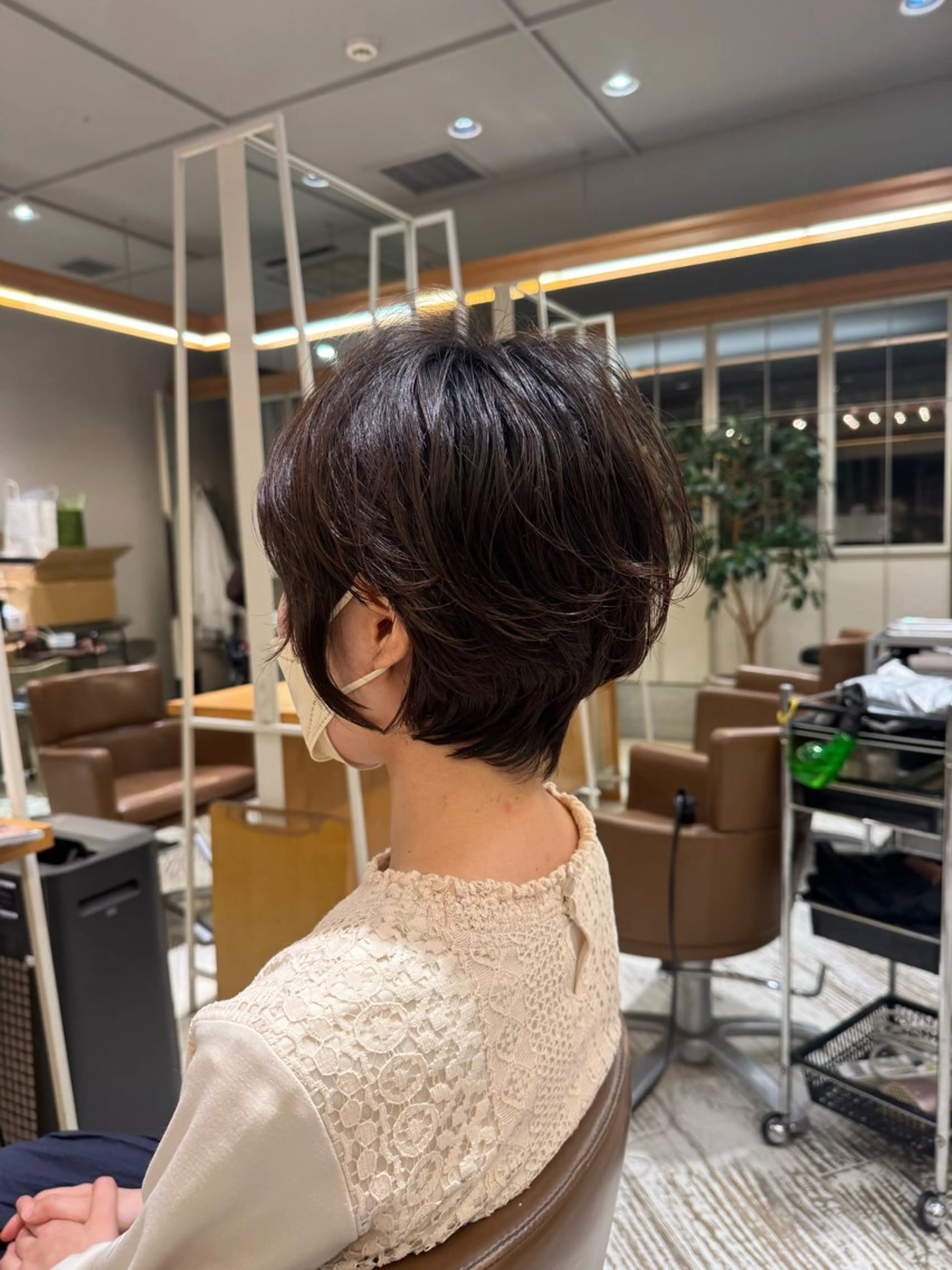 ショート パーマ カット パーマ ✨大人ショートヘア ✨ロイのヘアスタイル