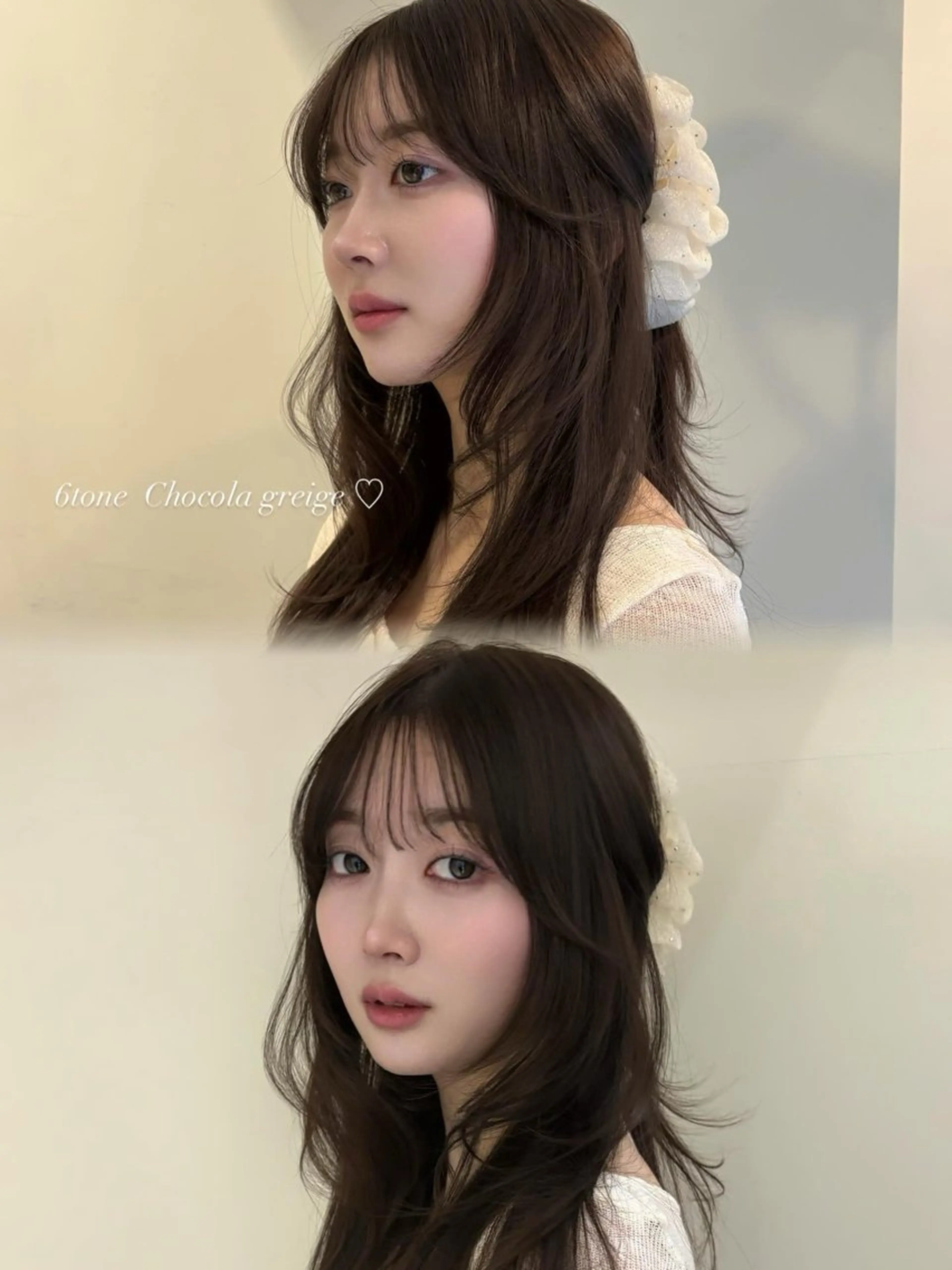 カラー ヘアカラー レイヤーカット/ Jilblanアオイのヘアスタイル