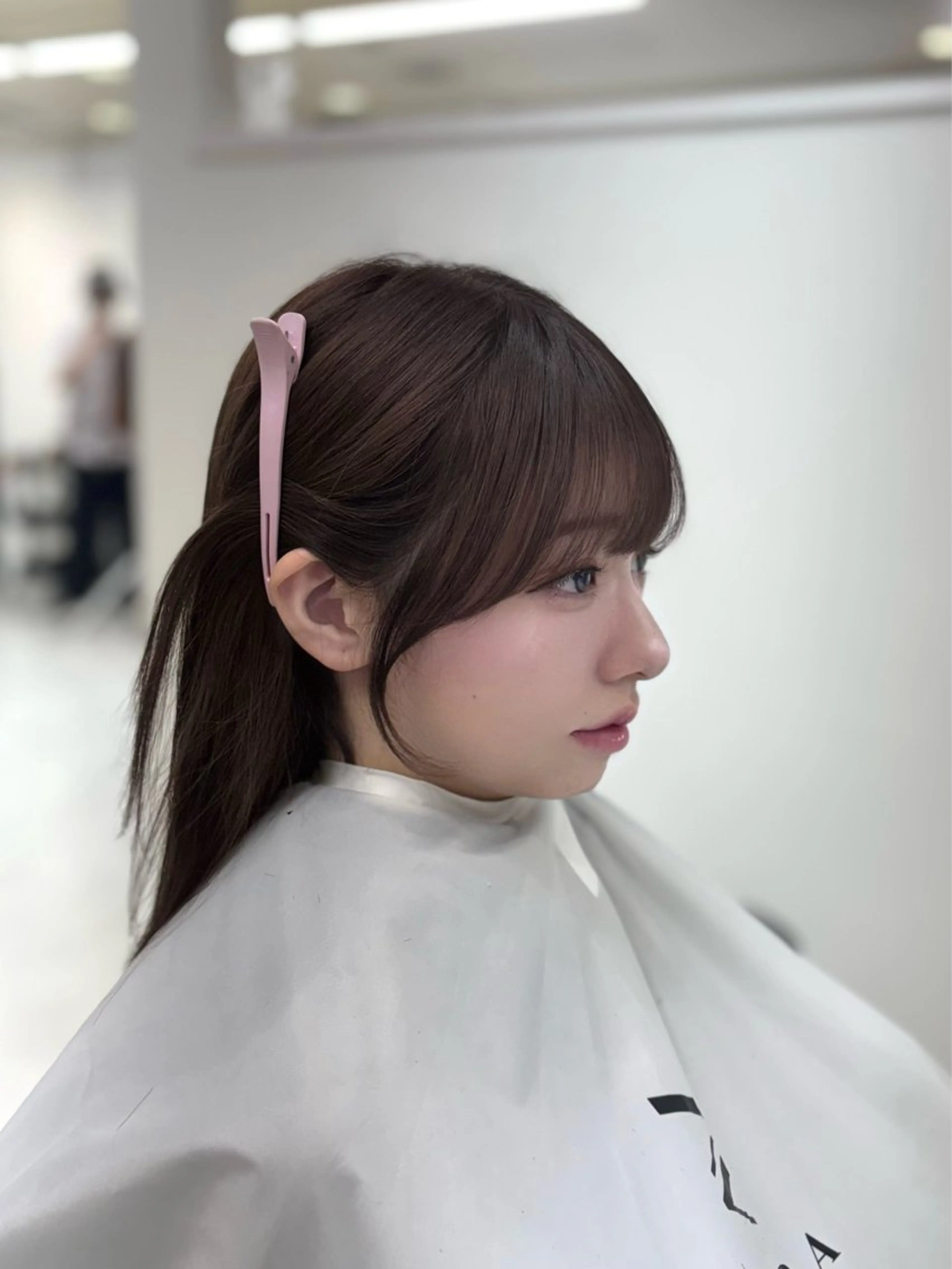 ロング 顔周りカット カット ATRA所属・ワンホン級艶髪 🤍𝑀𝐼𝐻𝑂のヘアスタイル