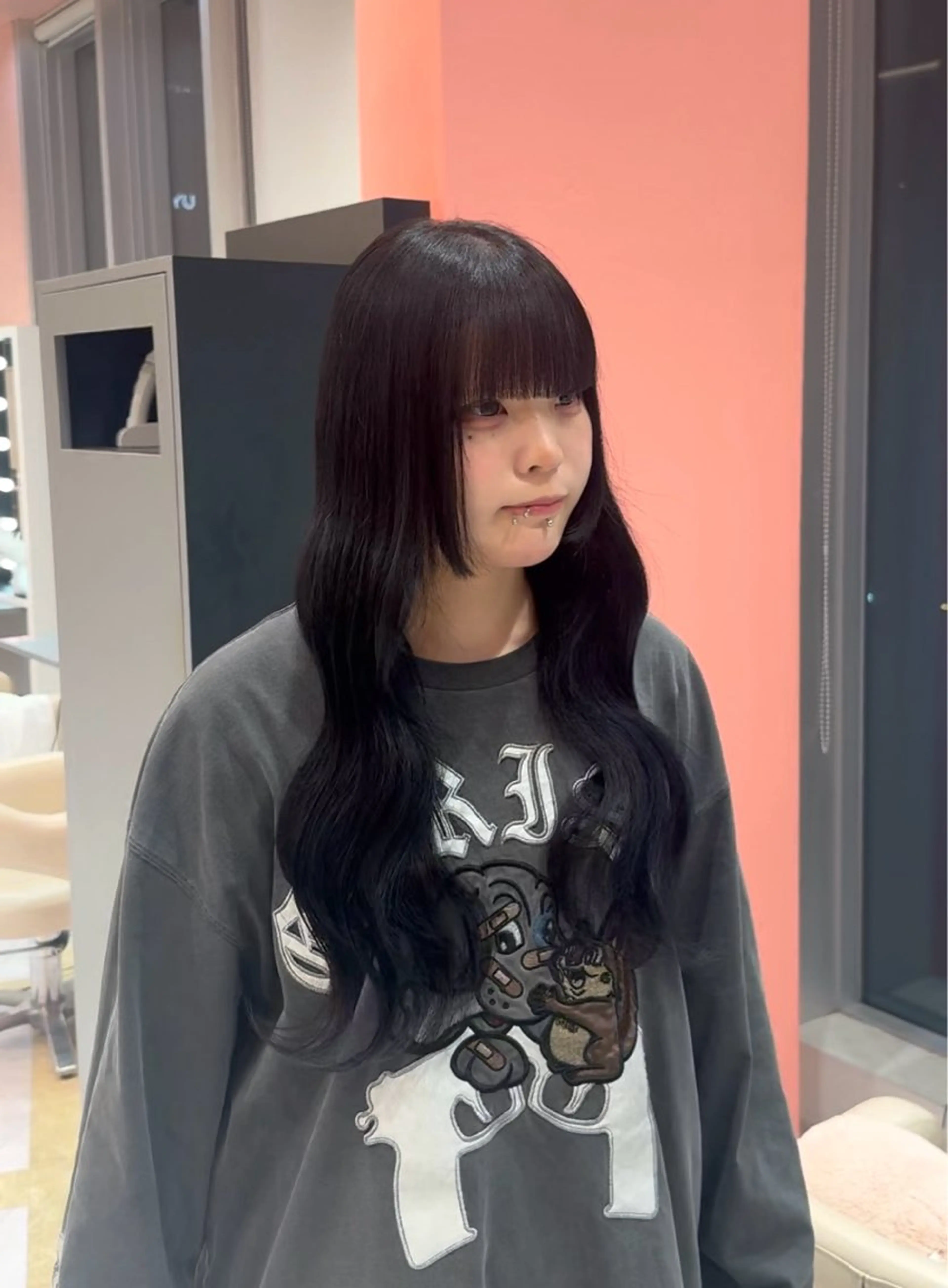 ロング ヘアカラー トリートメント Lee梅田茶屋町所属・Lee⋈﻿山本 富賀のヘアスタイル