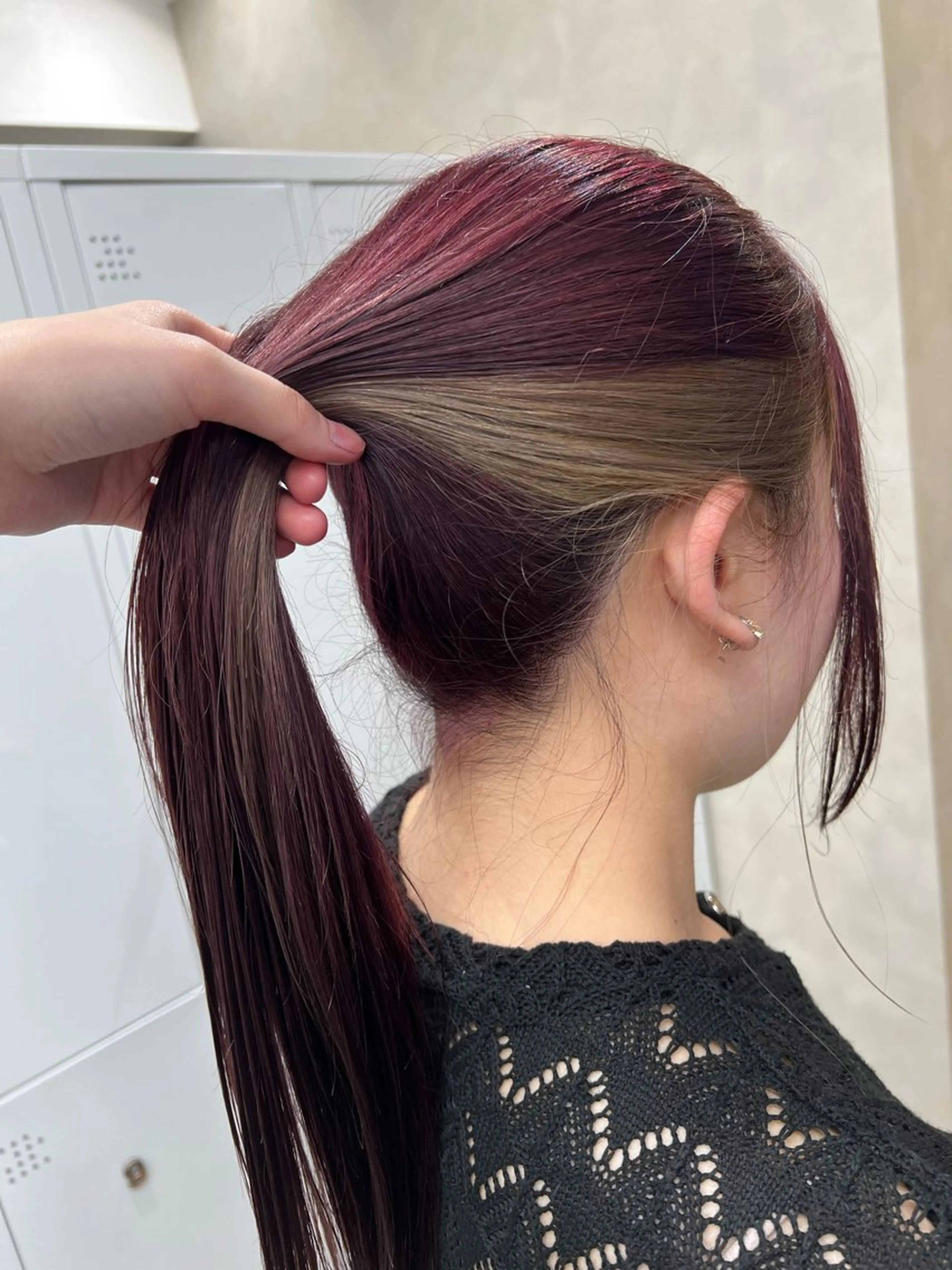 ロング ヘアカラー 透明感/レイヤー💎 髪質改善/希美のヘアスタイル