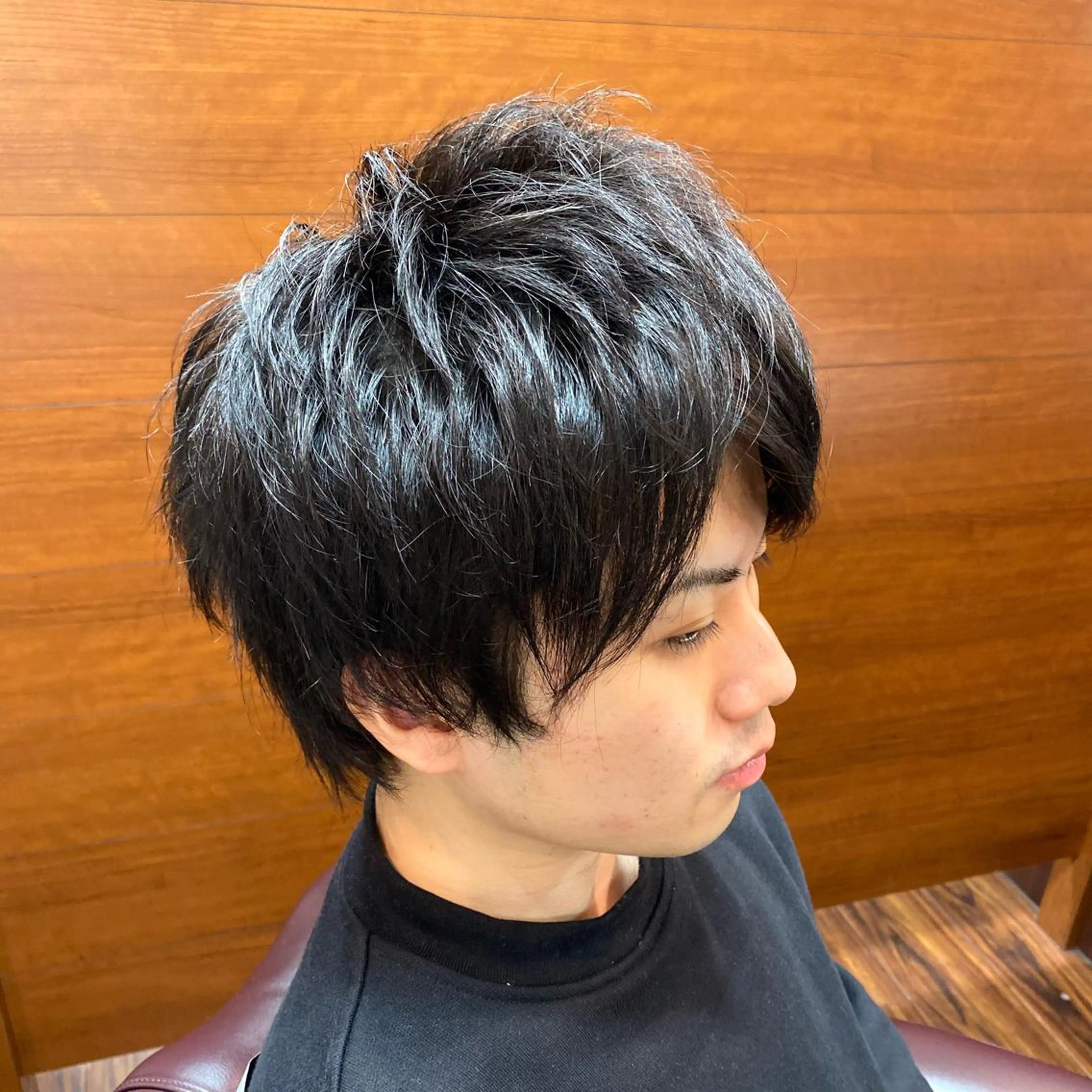ショート カラー メンズ マッシュ ショートヘア カット ヘッドスパ メンズ定着率No.1 💈君島祥太💈のヘアスタイル