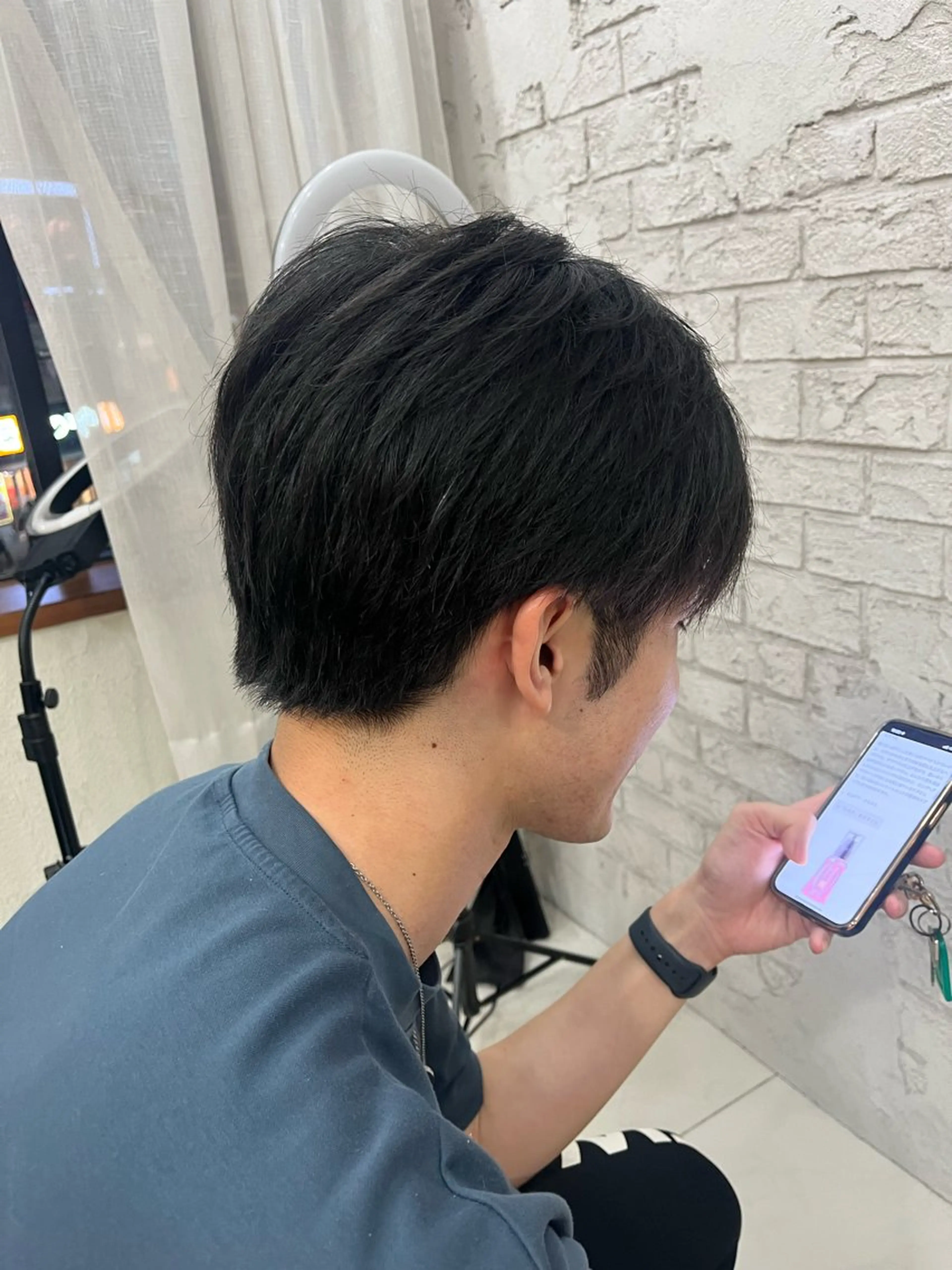 💇‍♂️メンズポイント縮毛💇‍♂️メンズカット+ポイントケア縮毛矯正✨️ ※土日祝+¥1,100の写真