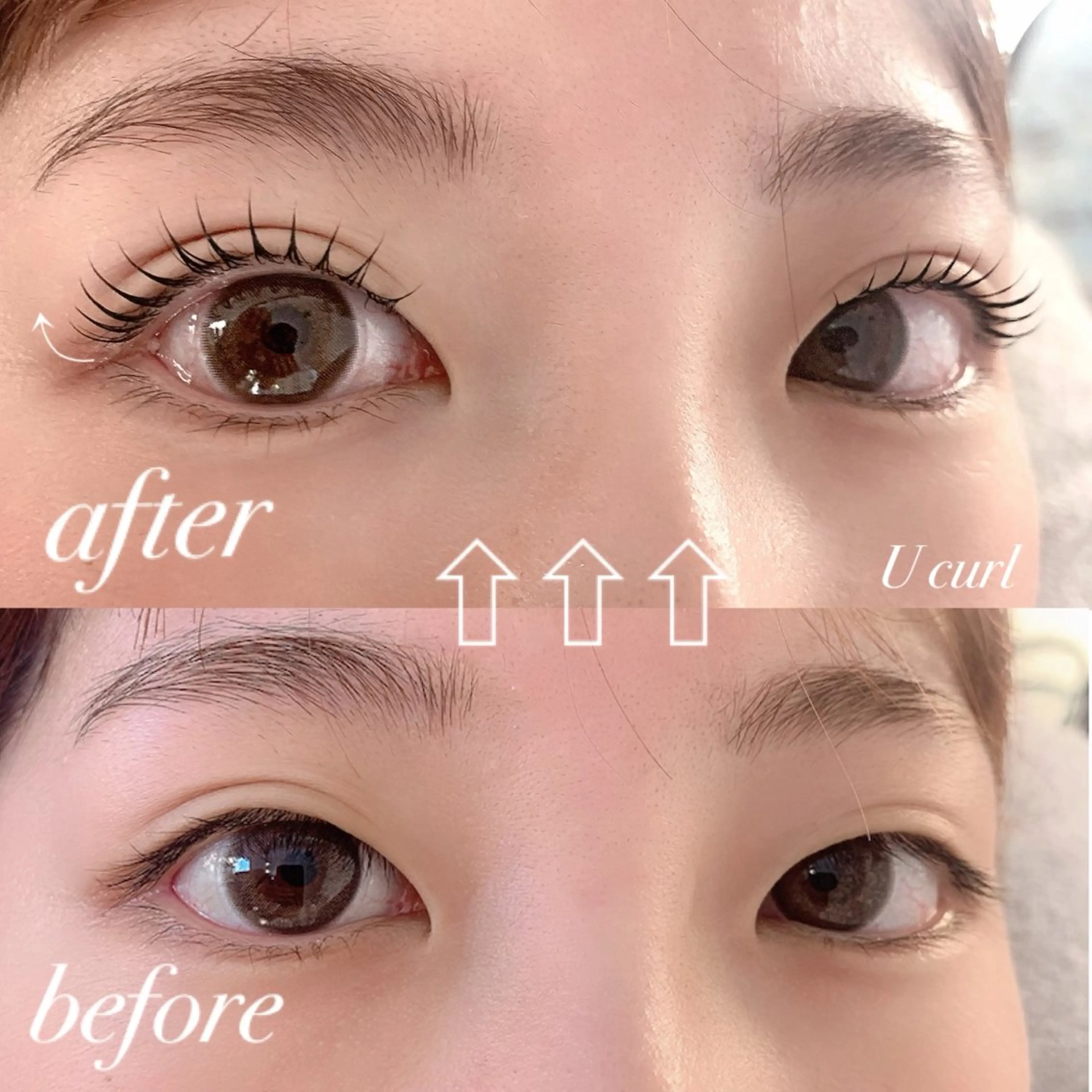 マツエク・マツパ 一重×まつ毛パーマ total beauty salon felic'ita所属・LED/パリエク/ 上下/束感まつげのマツエク・マツパデザイン