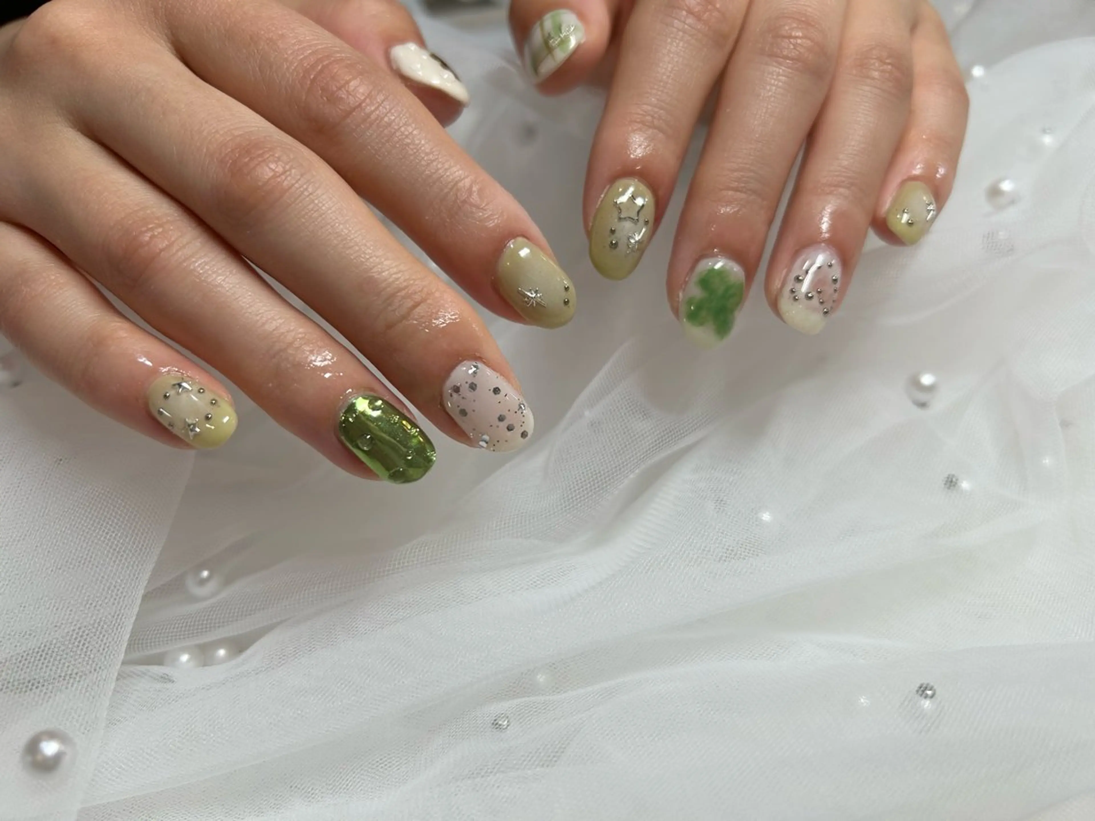 ネイル 持ち込み ハンドネイル nail patio ❤︎Aikaのネイルデザイン