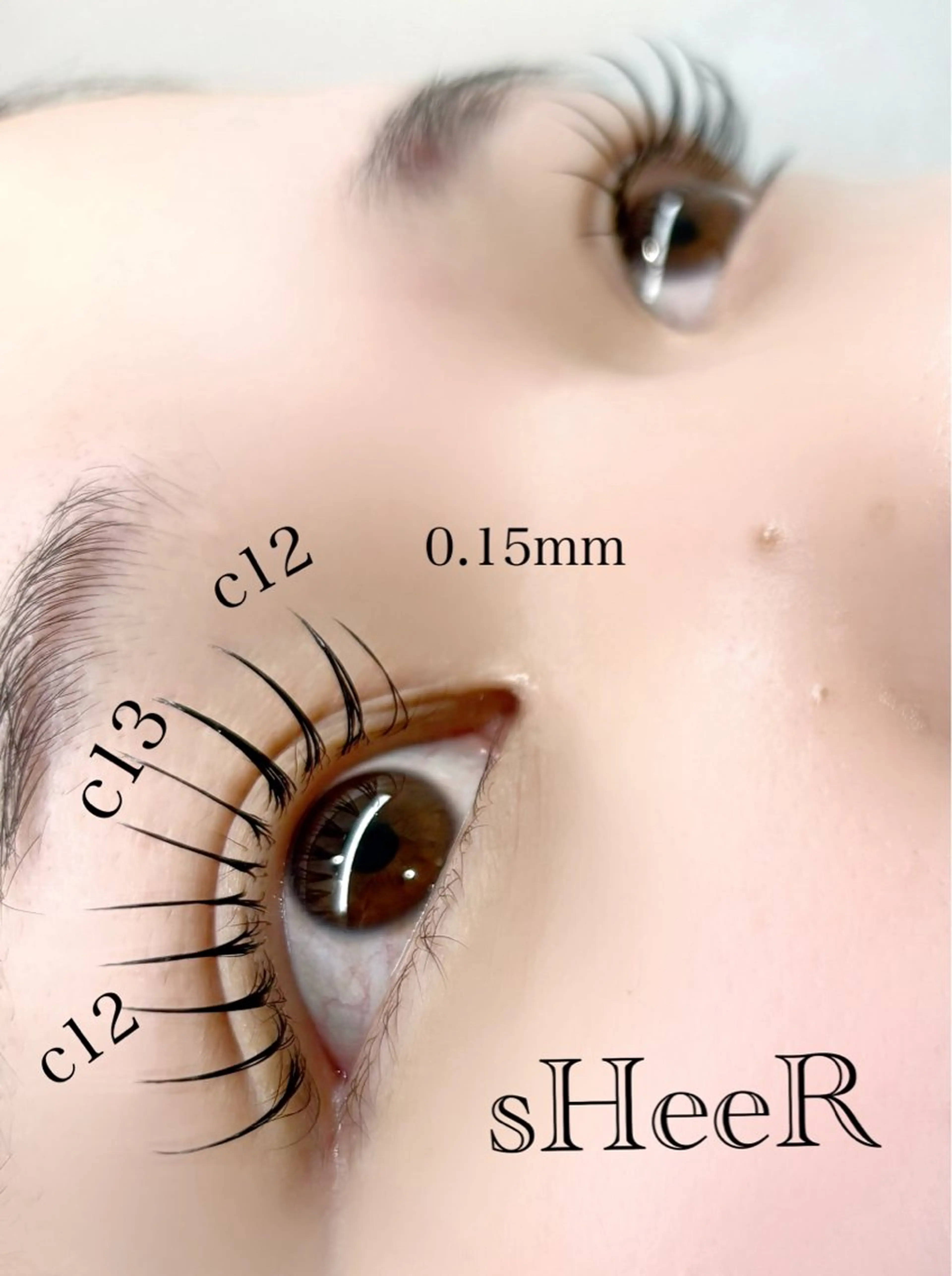 マツエク・マツパ マツエク 川越駅東口 sHeeR.mayuのマツエク・マツパデザイン