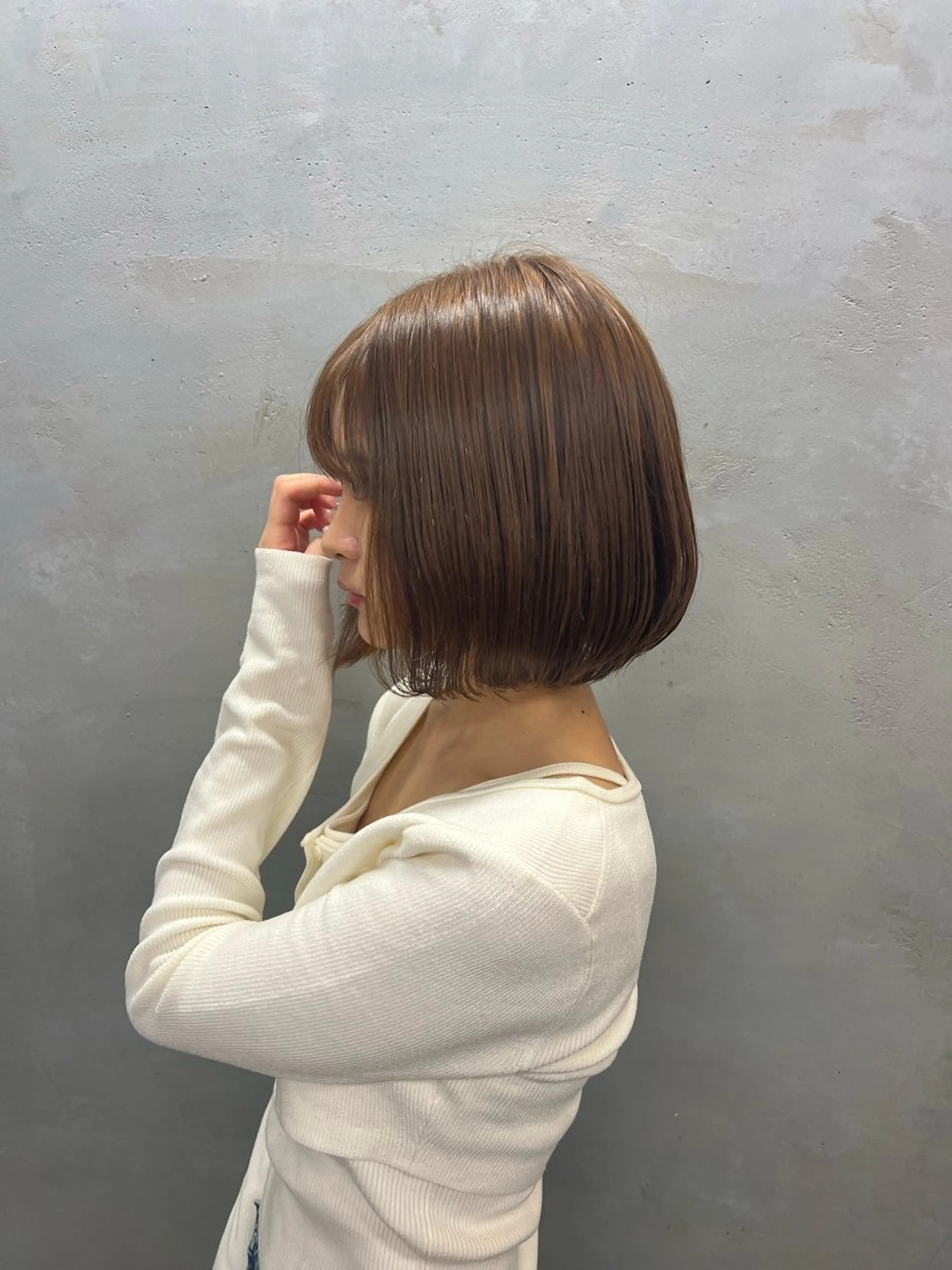カラー カノン Lmanoのヘアスタイル