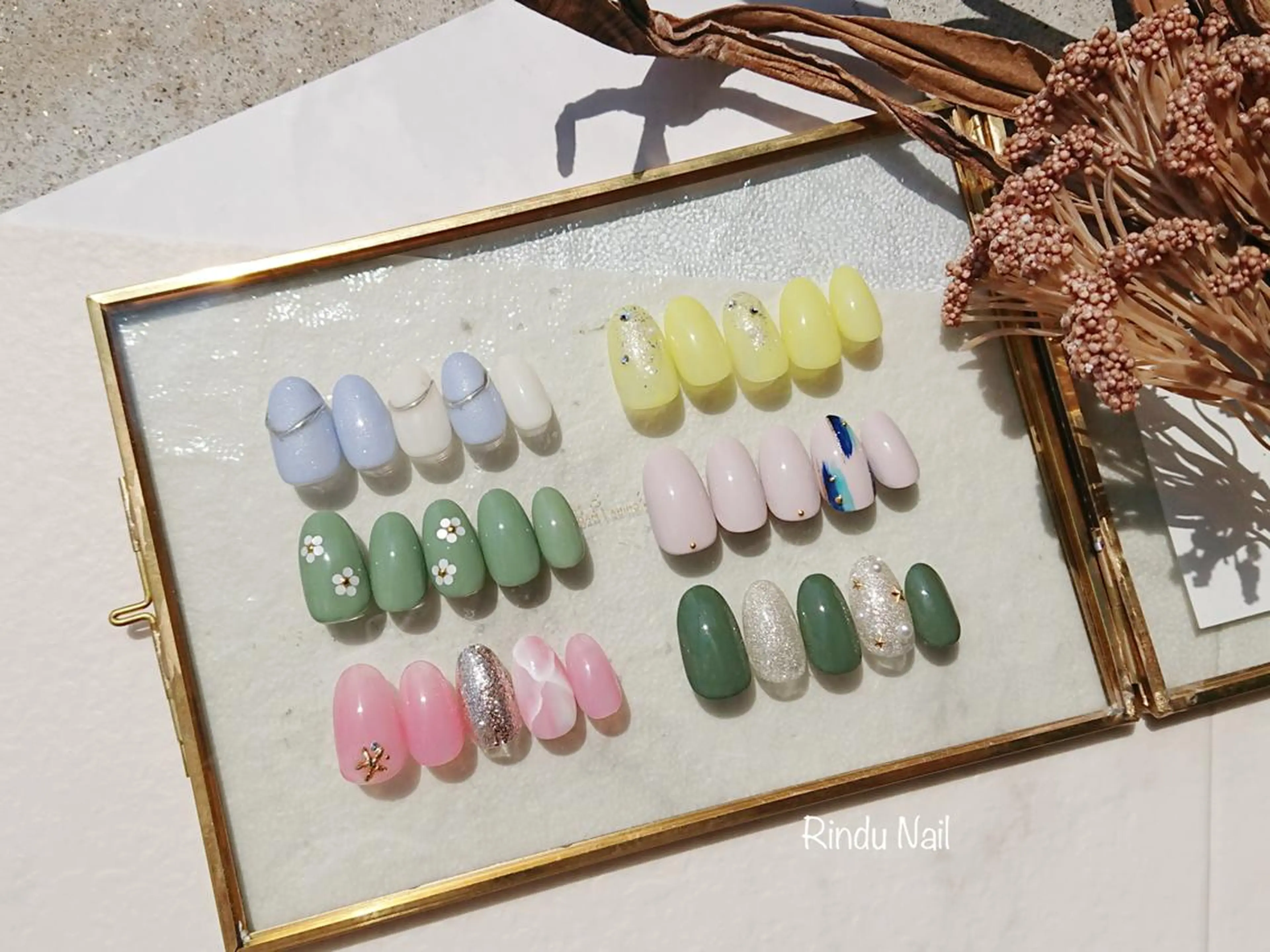 ネイル ハンドネイル Rindu Nail 名駅miniのネイルデザイン