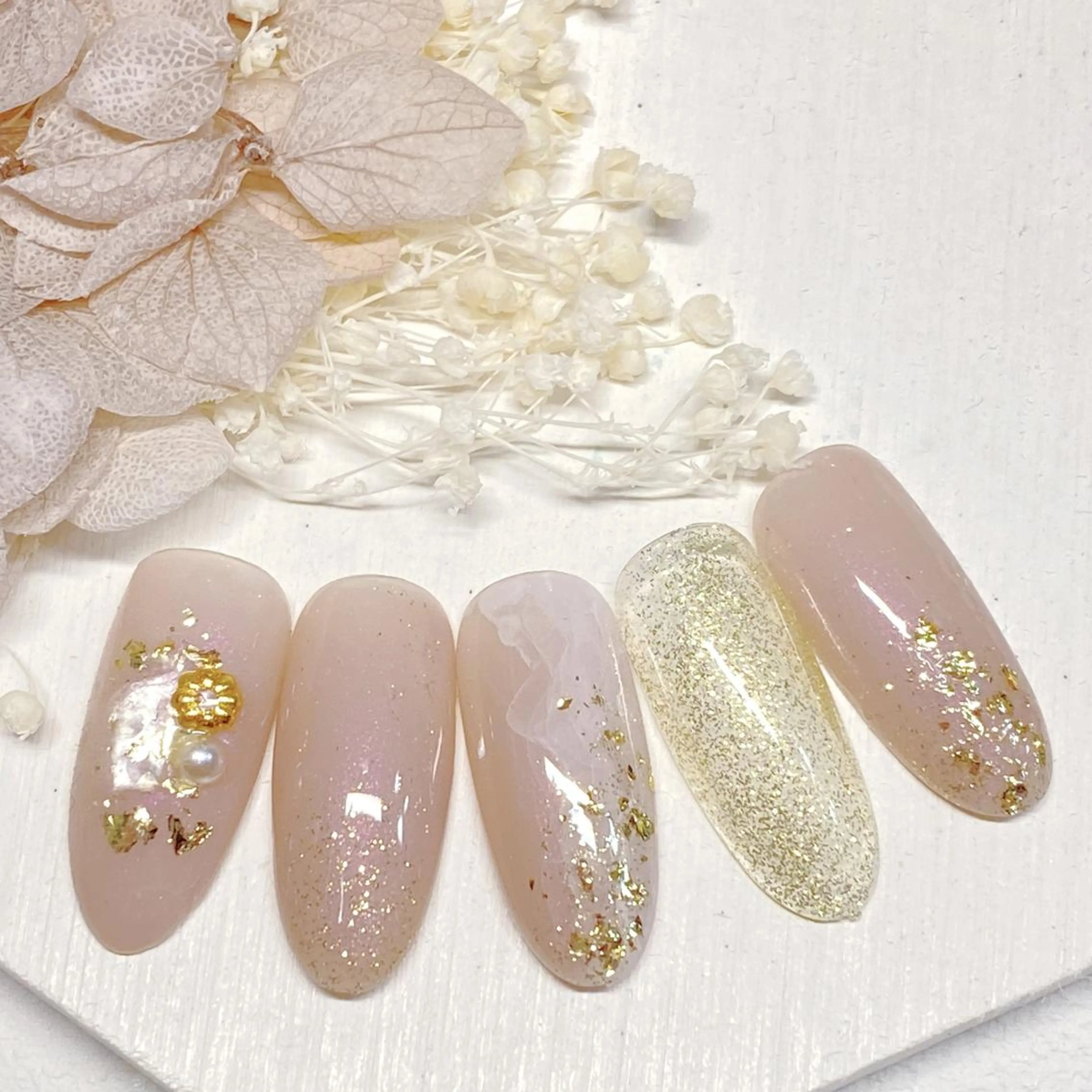 ネイル ハンドネイル ネイリストYuri シェルウェリナ船橋のネイルデザイン