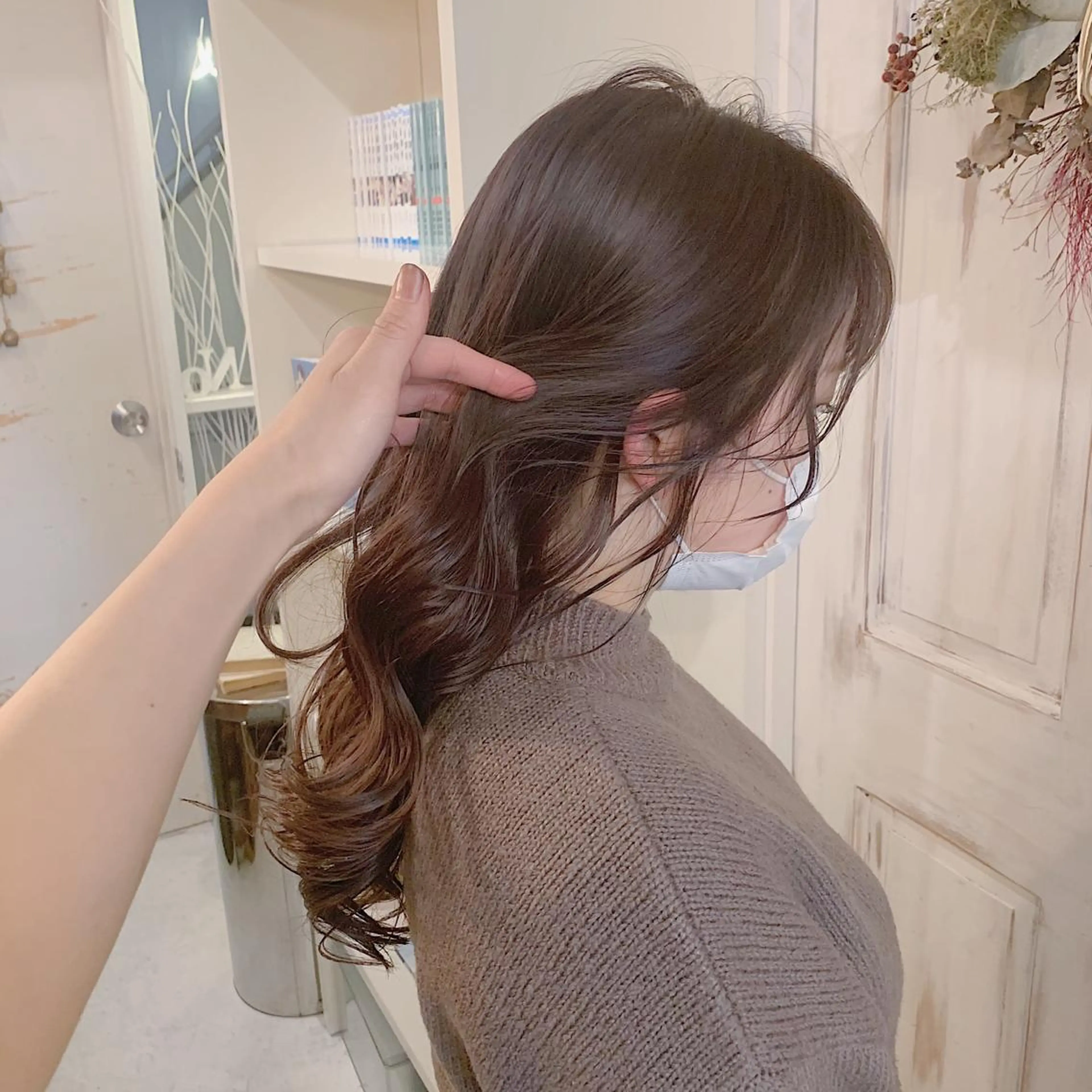 カラー Noele hair atelier(ノエルヘアアトリエ)所属・北上ゆい/個性派/ ナチュラルアレンジのヘアスタイル