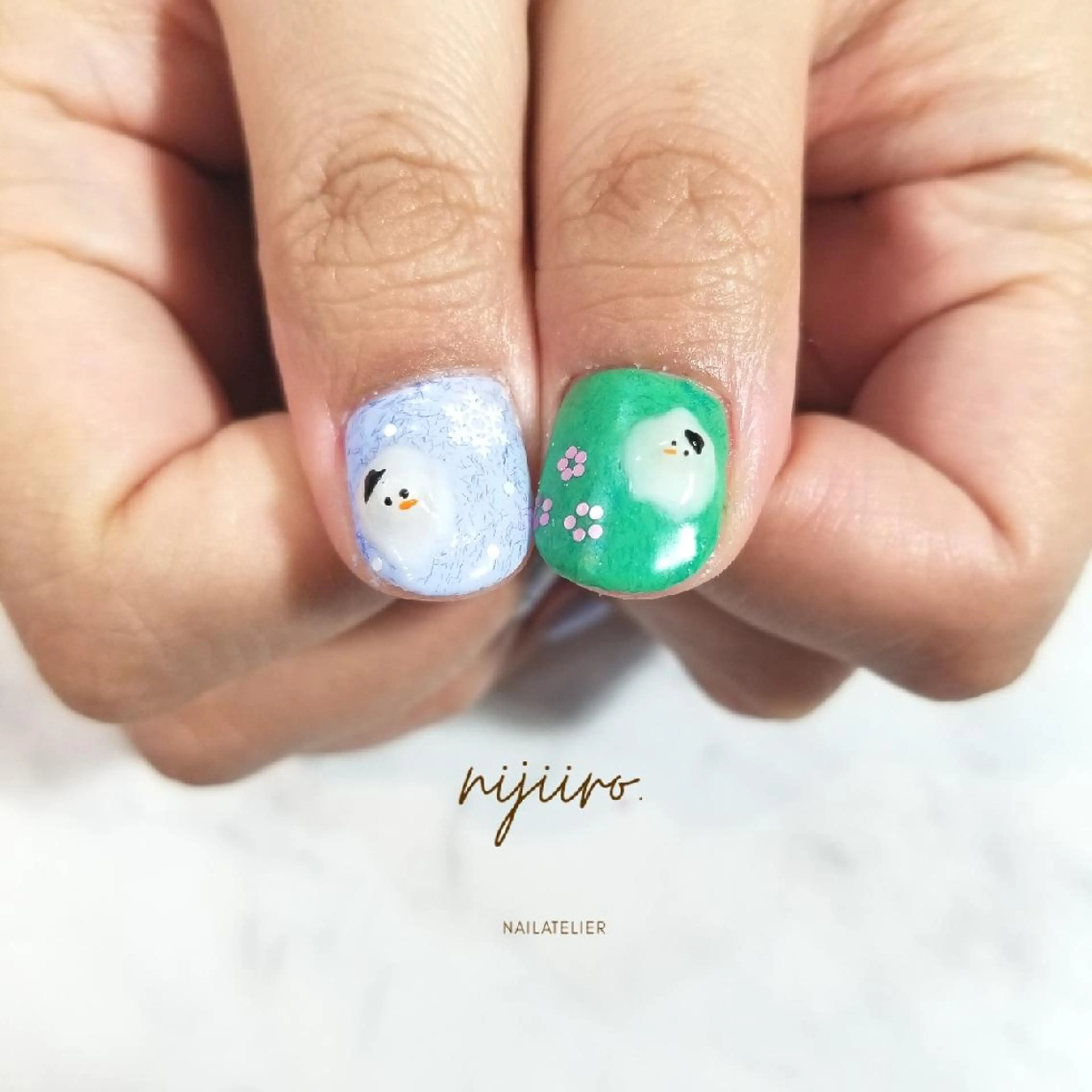 ネイル nailatelier nijiiro.所属・nijiiro🌈 サトウのネイルデザイン