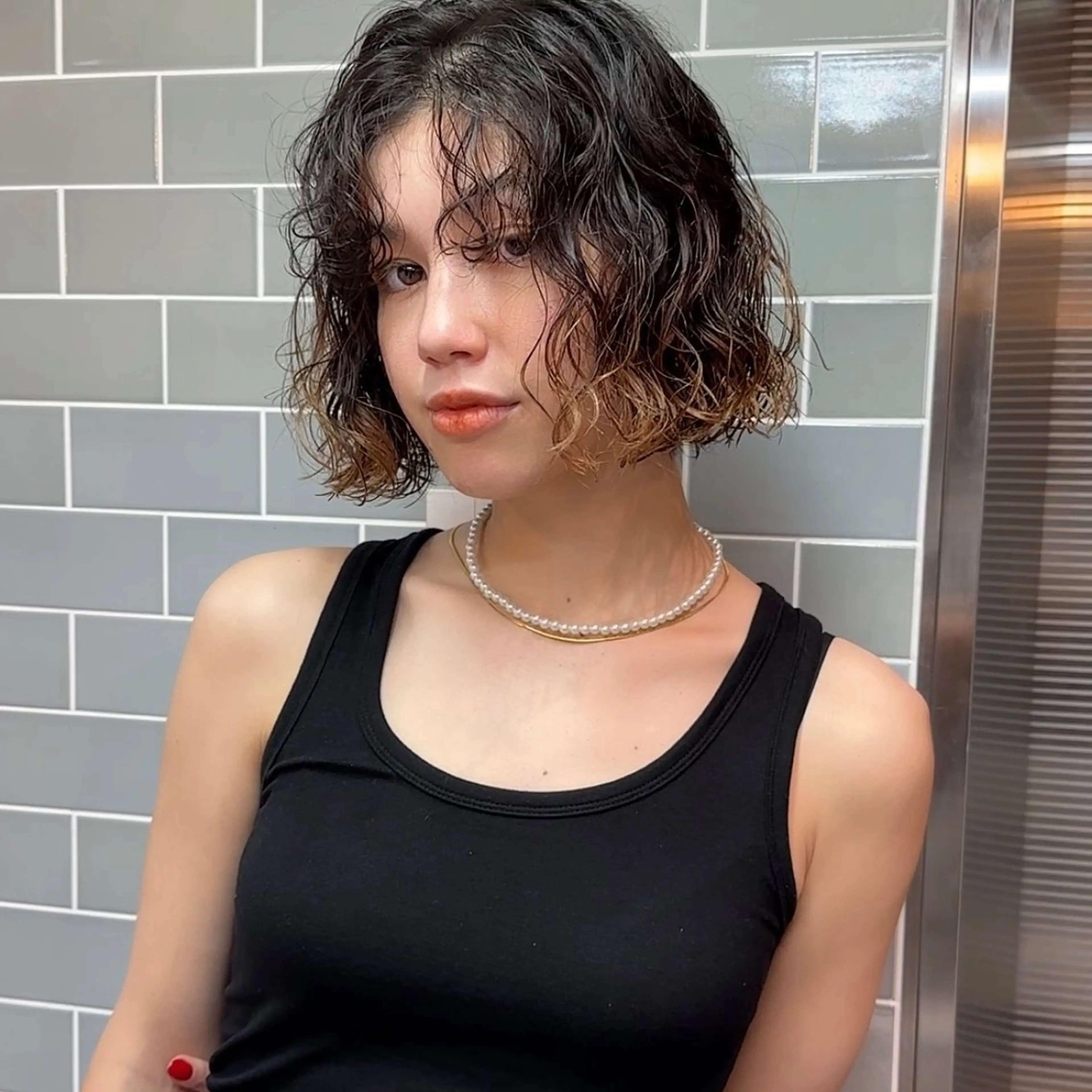 ショート パーマ FBeauty 青山店所属・パーマ特化美容師 表参道のヘアスタイル