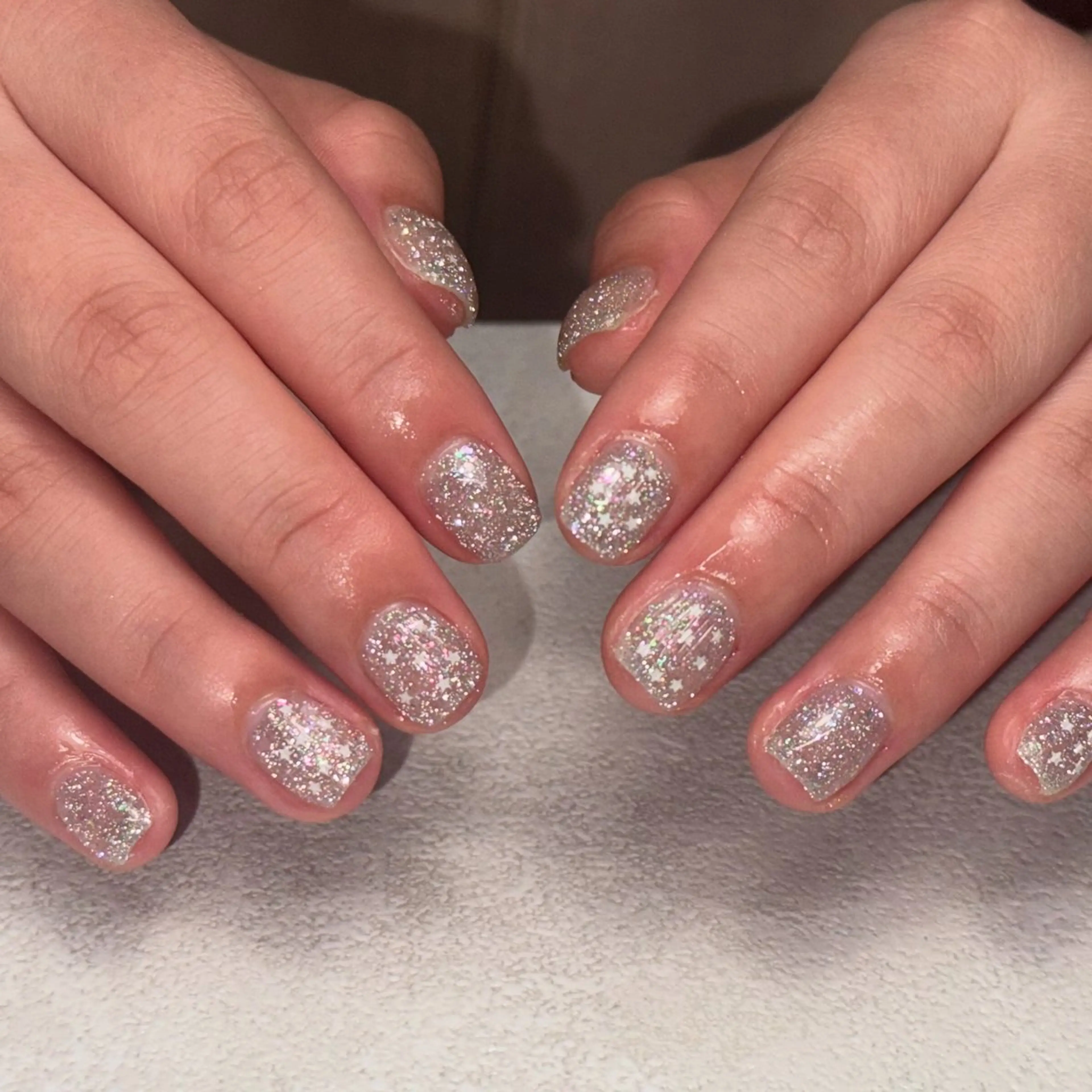 ネイル 韓国ネイル マグネットネイル ニュアンスネイル シンプルネイル 春ネイル MAO / 香椎/美フォルムのネイルデザイン