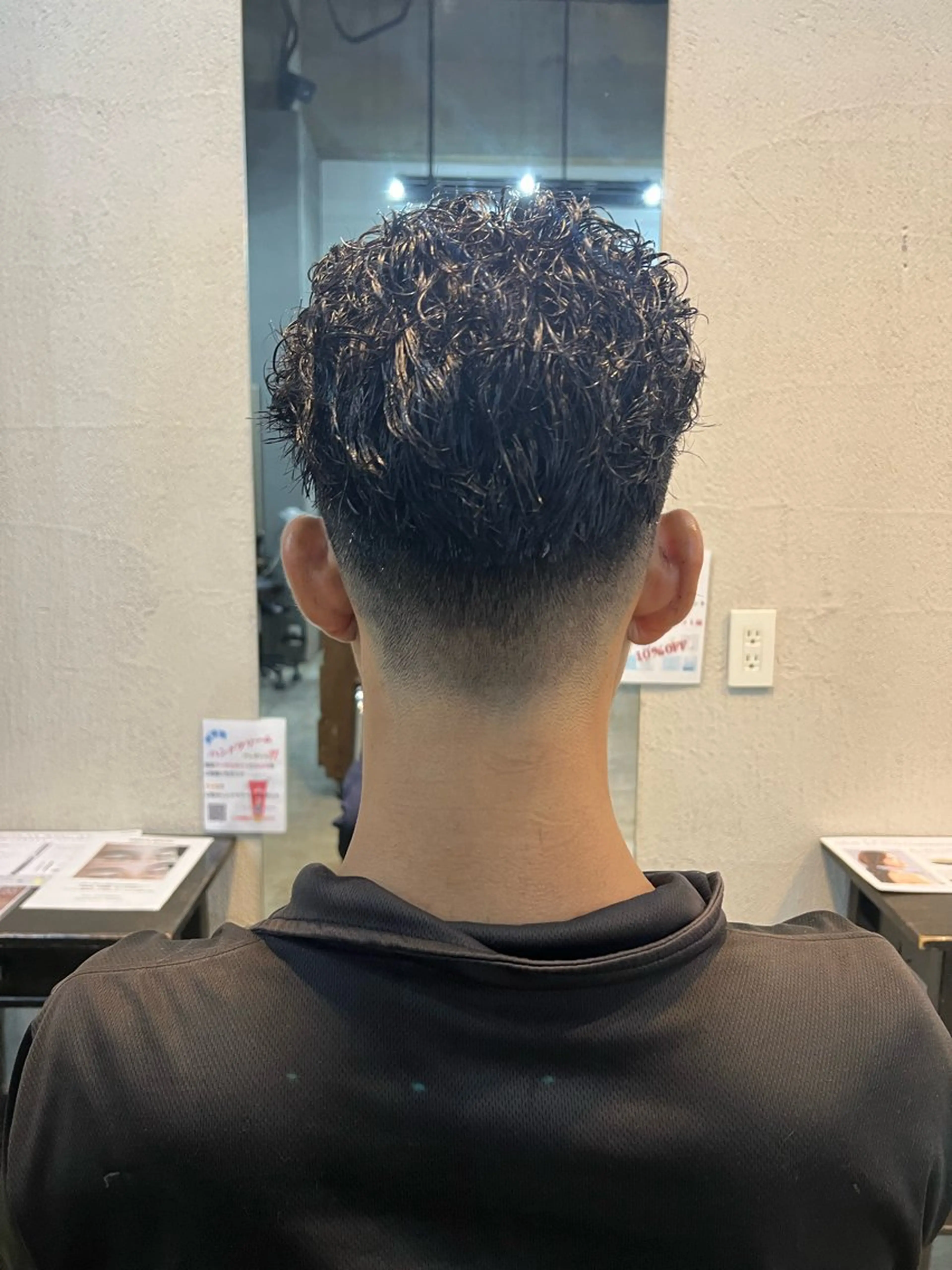 ショート パーマ メンズ メンズパーマ Men's NAM 八角のヘアスタイル