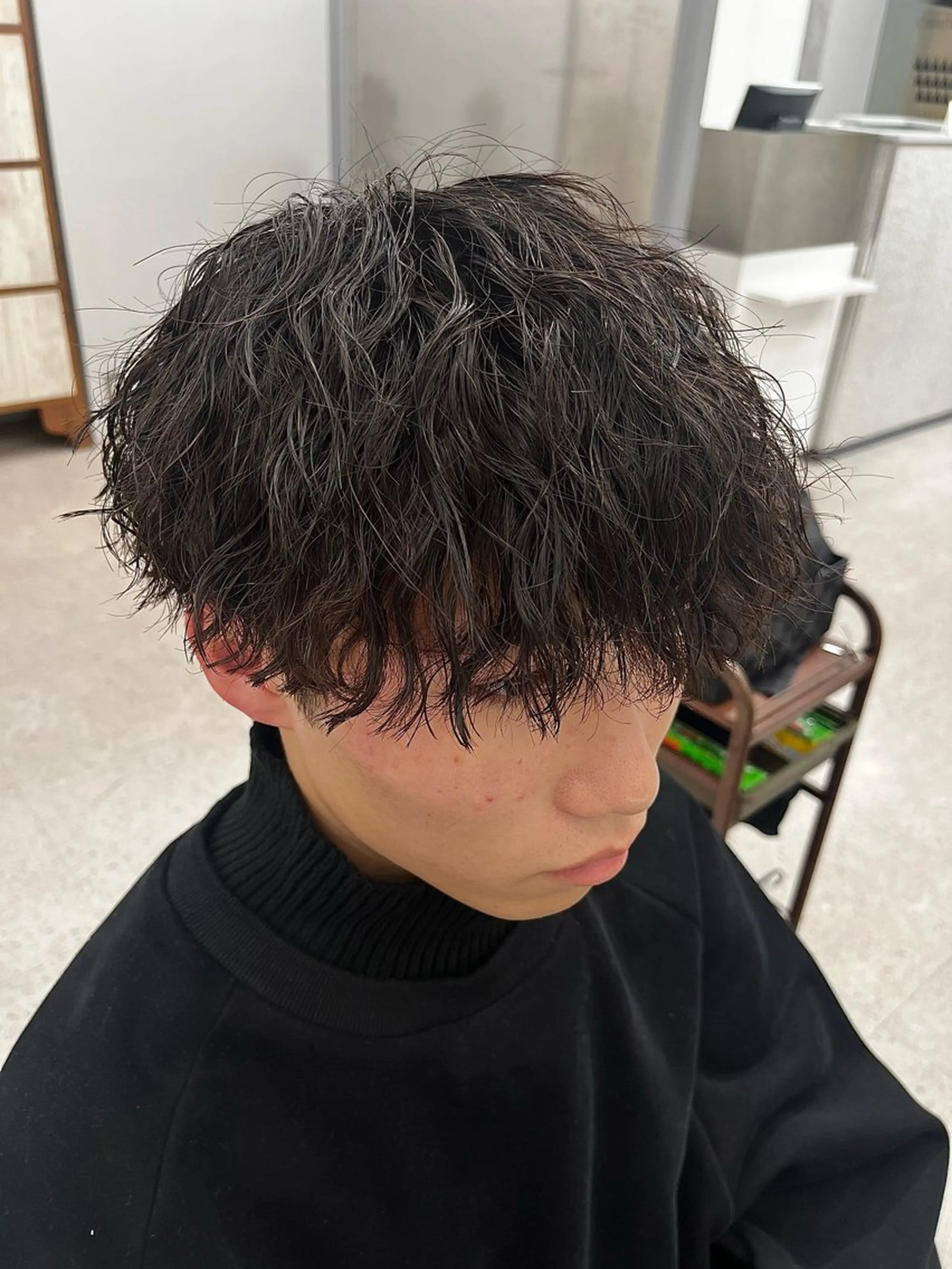 パーマ メンズ 🍐シャドウパーマ メンズ特化/守岡🍐のヘアスタイル