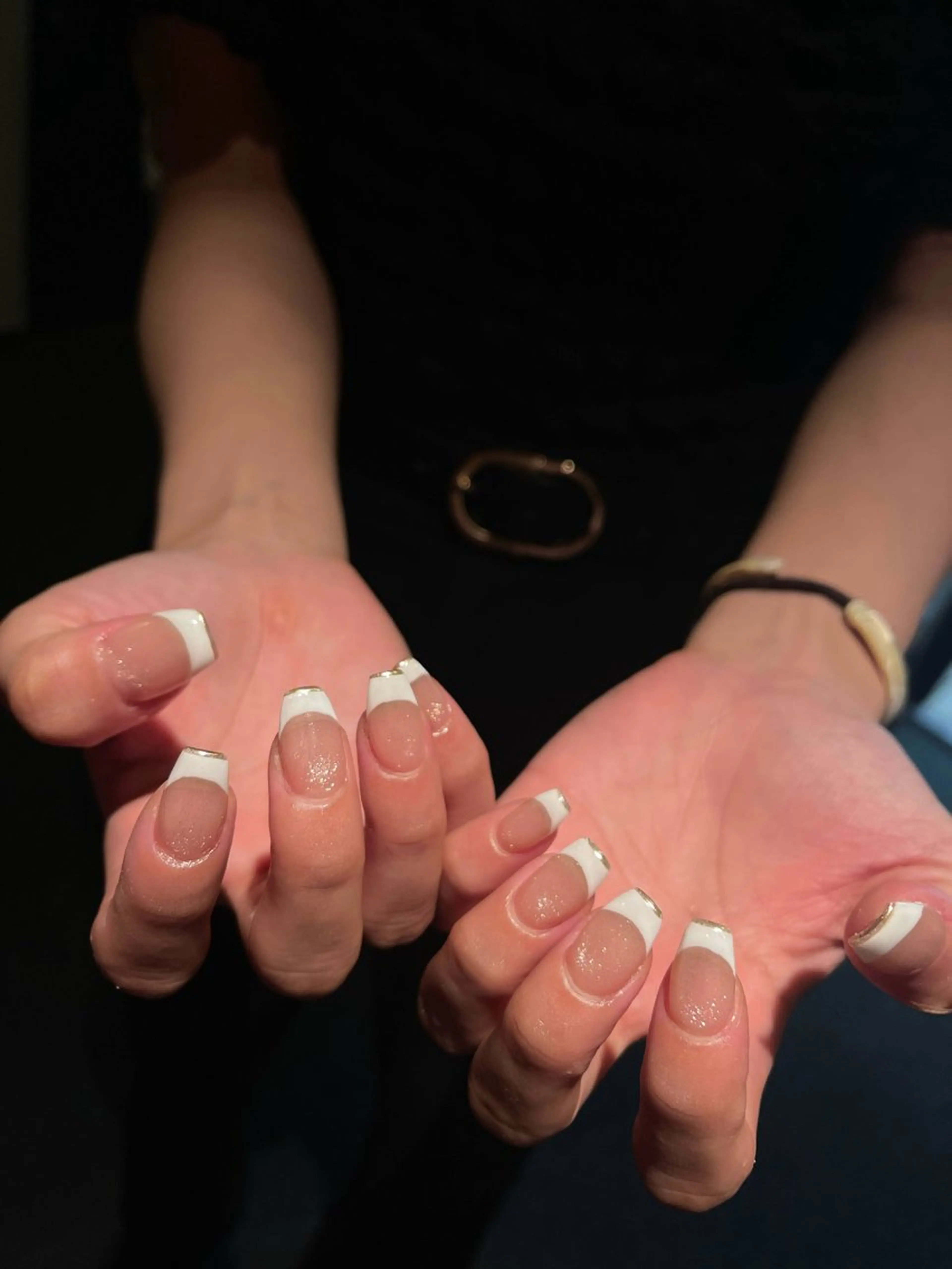 ネイル グラデーション ラメ(グリッター) マグネットネイル ミラーネイル ニュアンスネイル ハンドネイル Lumi de nails所属・Lumi de nailsのネイルデザイン