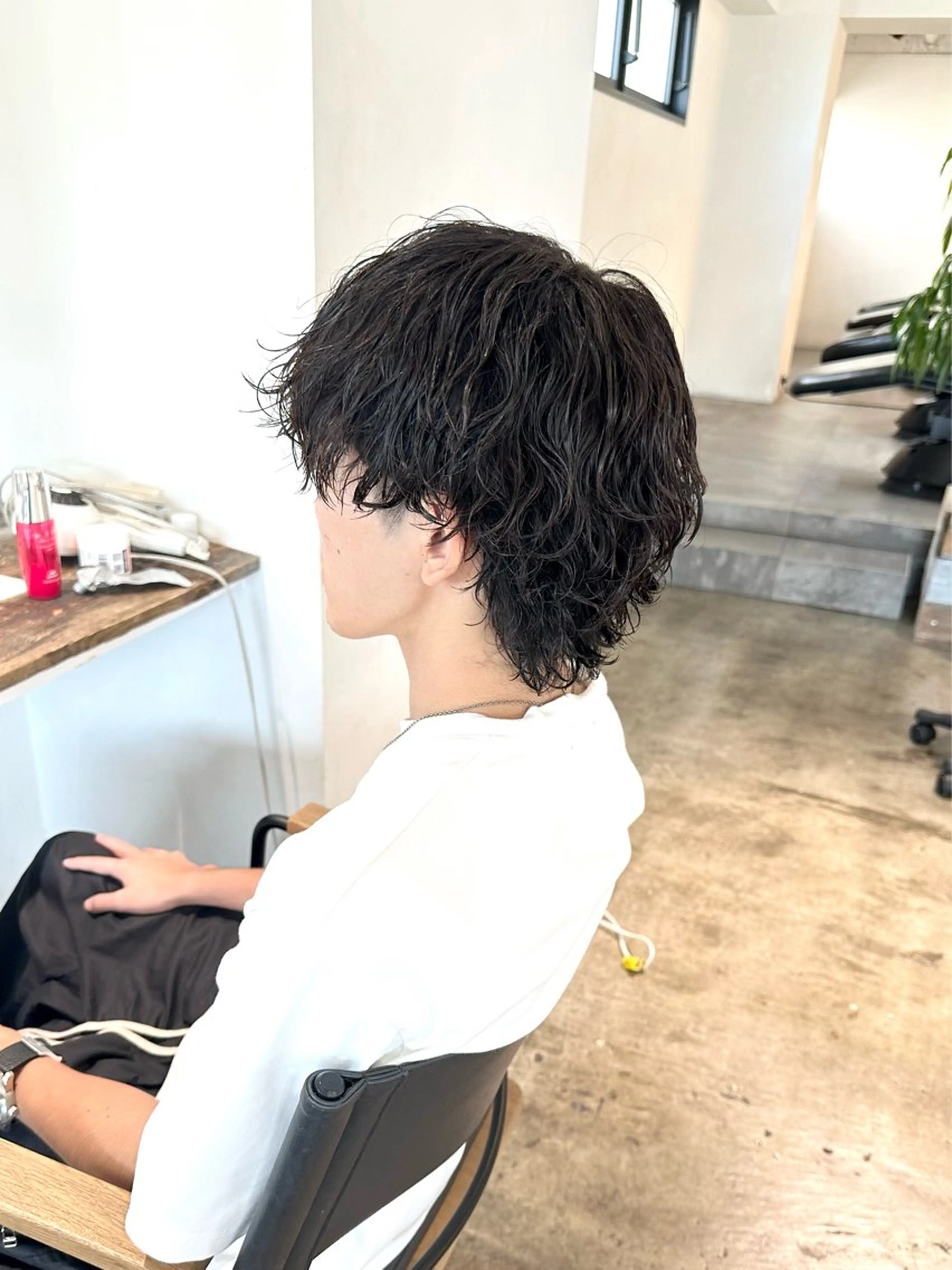 メンズ マッシュ メンズパーマ 波巻きパーマ 骨格補正施術/メンズ 専門美容師/YUYAのヘアスタイル