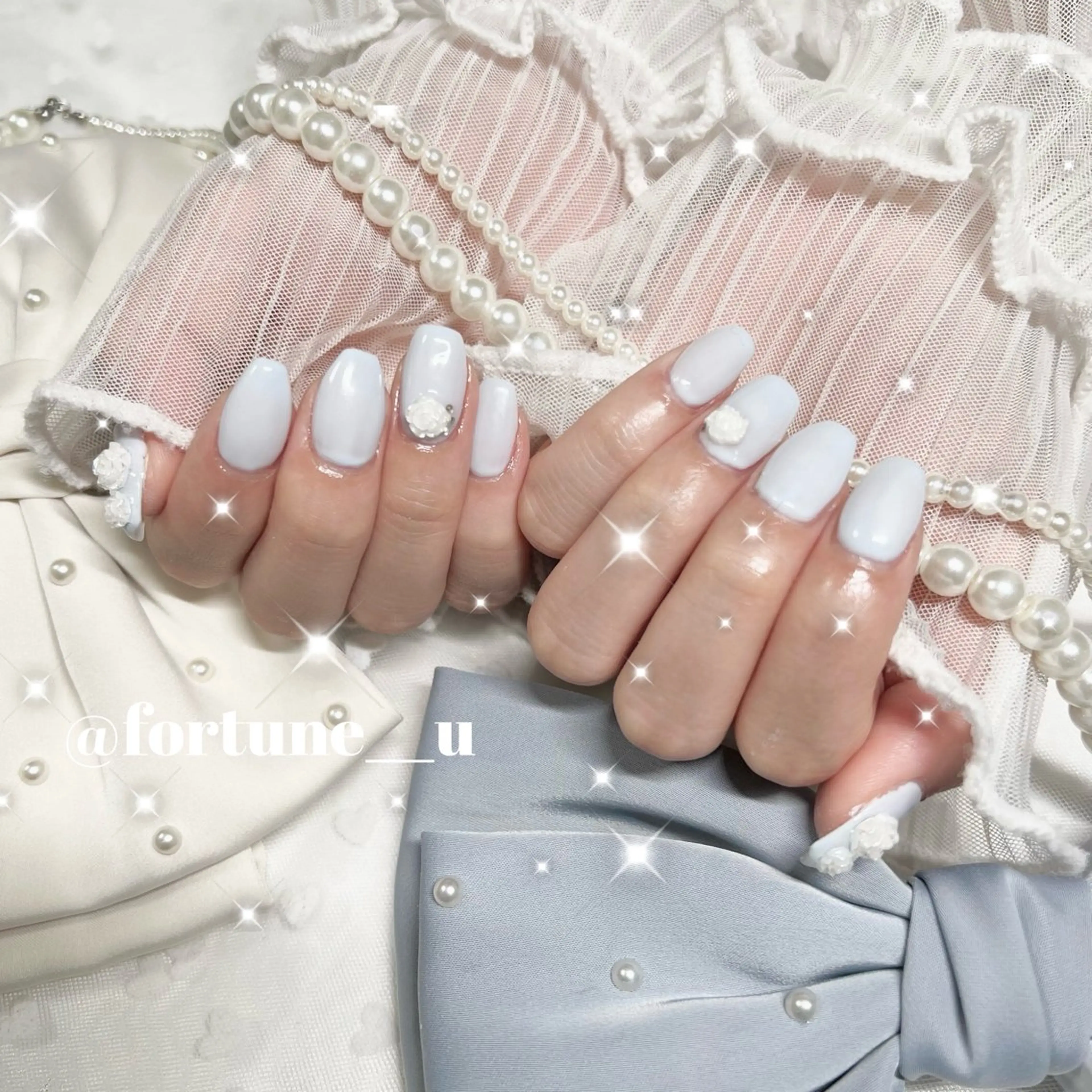 ネイル チークネイル ガーリー 韓国ネイル オフィスネイル ピンク ハンドネイル 💜 Yuuna💜のネイルデザイン