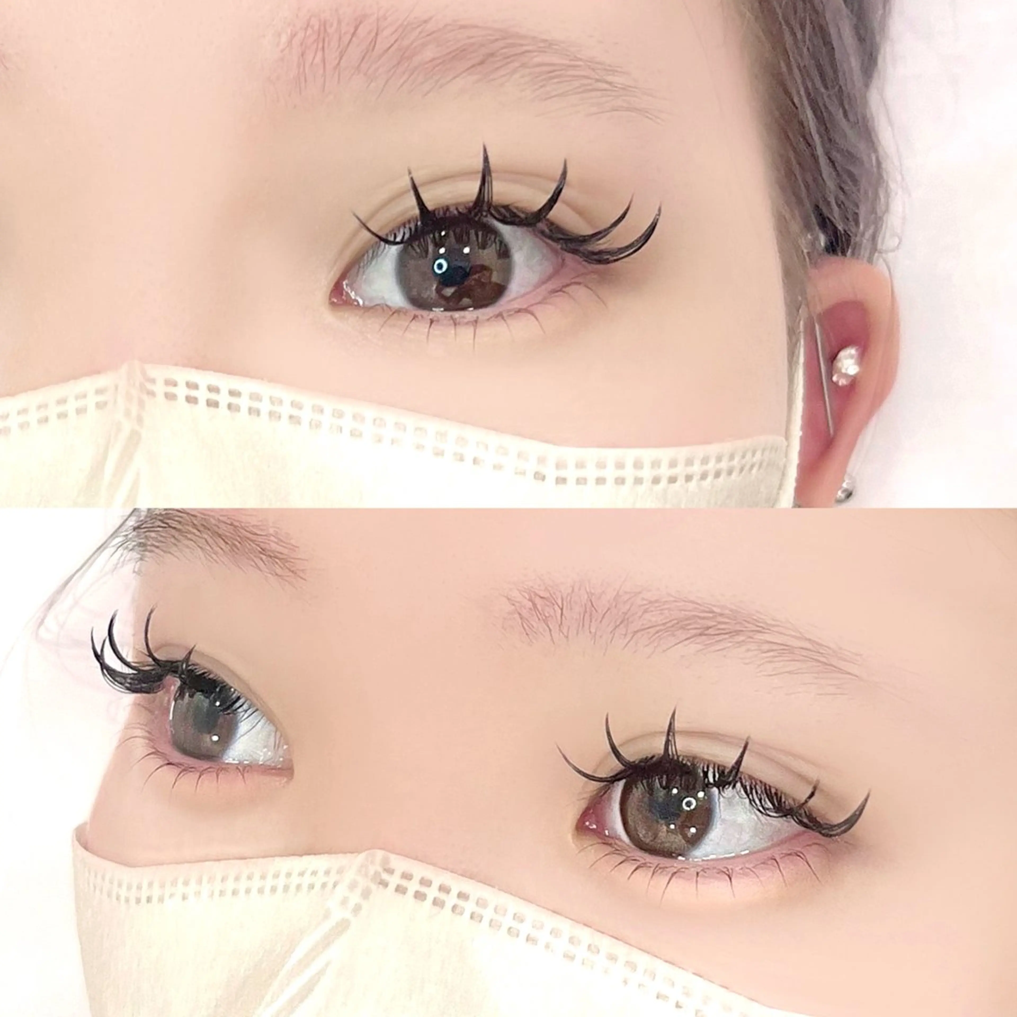 マツエク・マツパ まつげパーマ 下まつげエクステ マツエク 田頭 咲希のマツエク・マツパデザイン