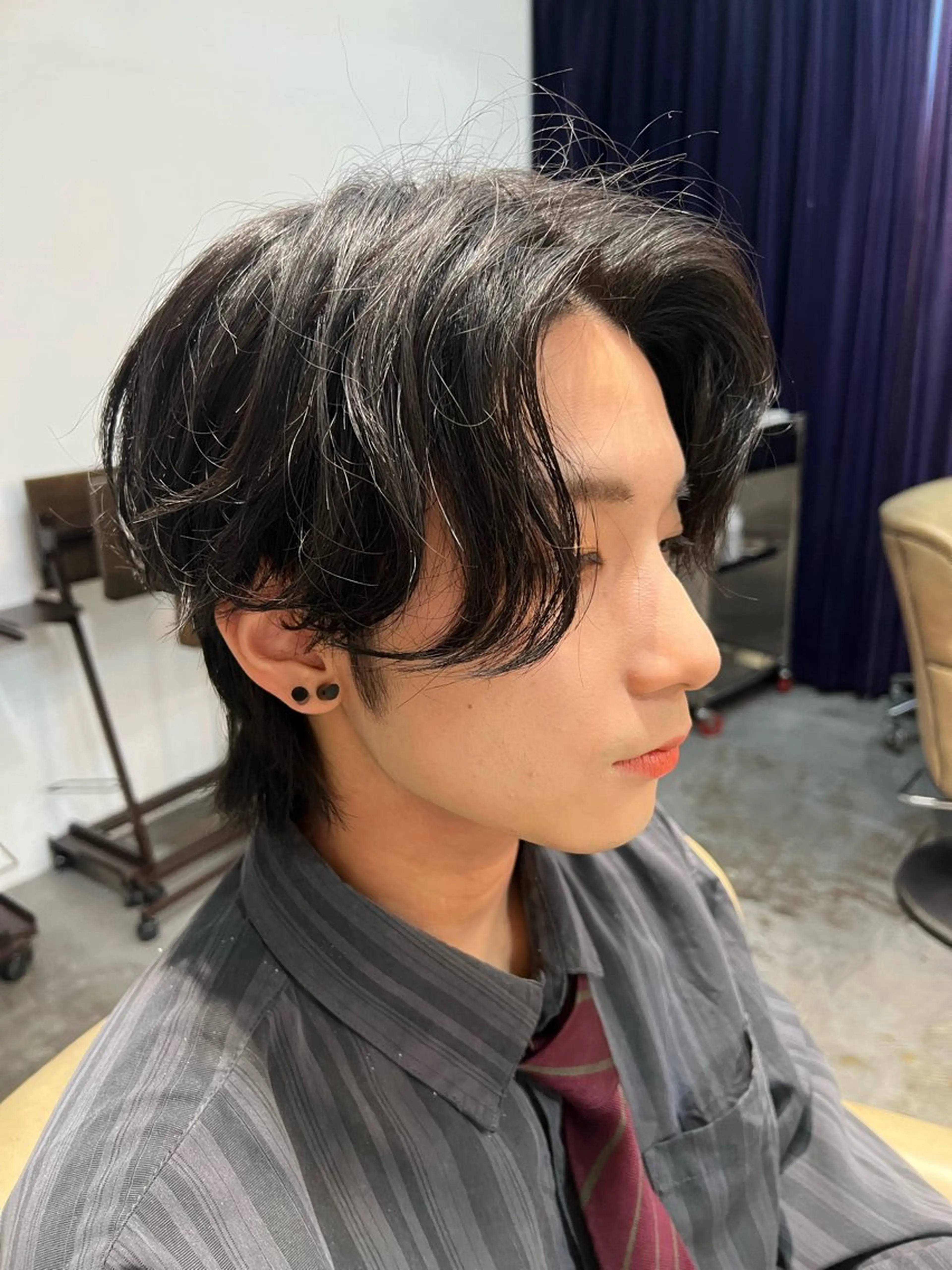 ショート 紙屋町ショート /ボブ　パーマ河内蓮のヘアスタイル