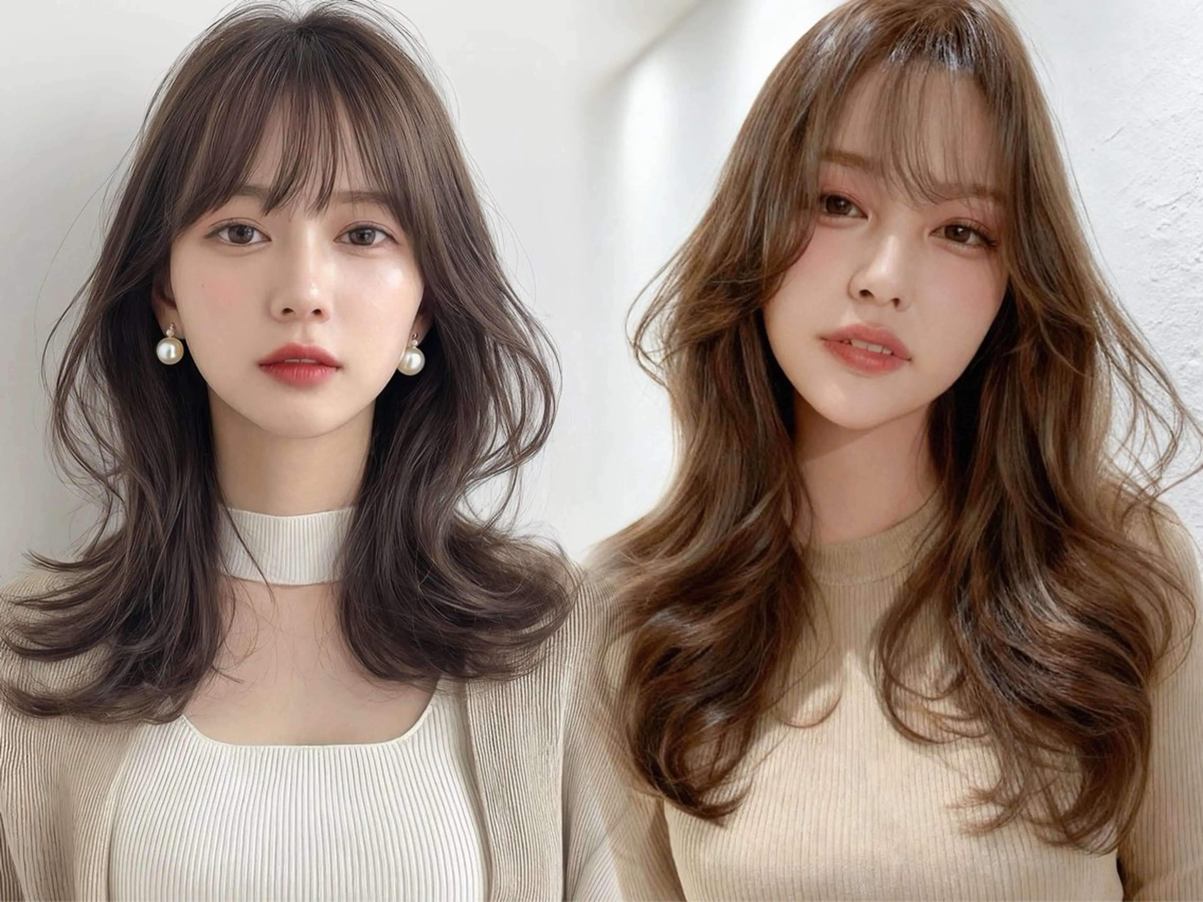 【⭐️美髪ライトコース⭐️】似合わせカット+ケアカラー+リペアトリートメント ¥6500の写真