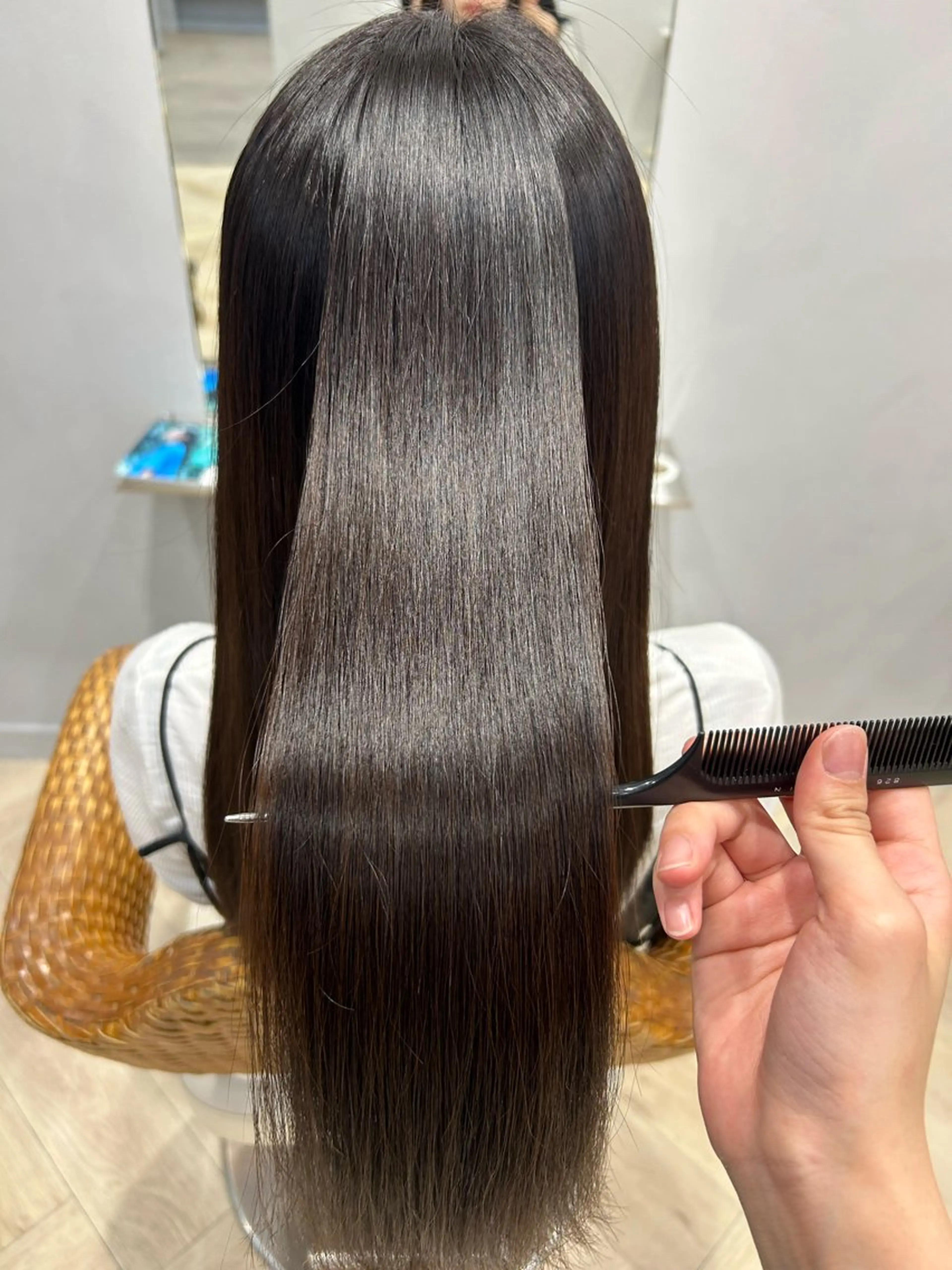 ロング トリートメント 柴田 千春のヘアスタイル