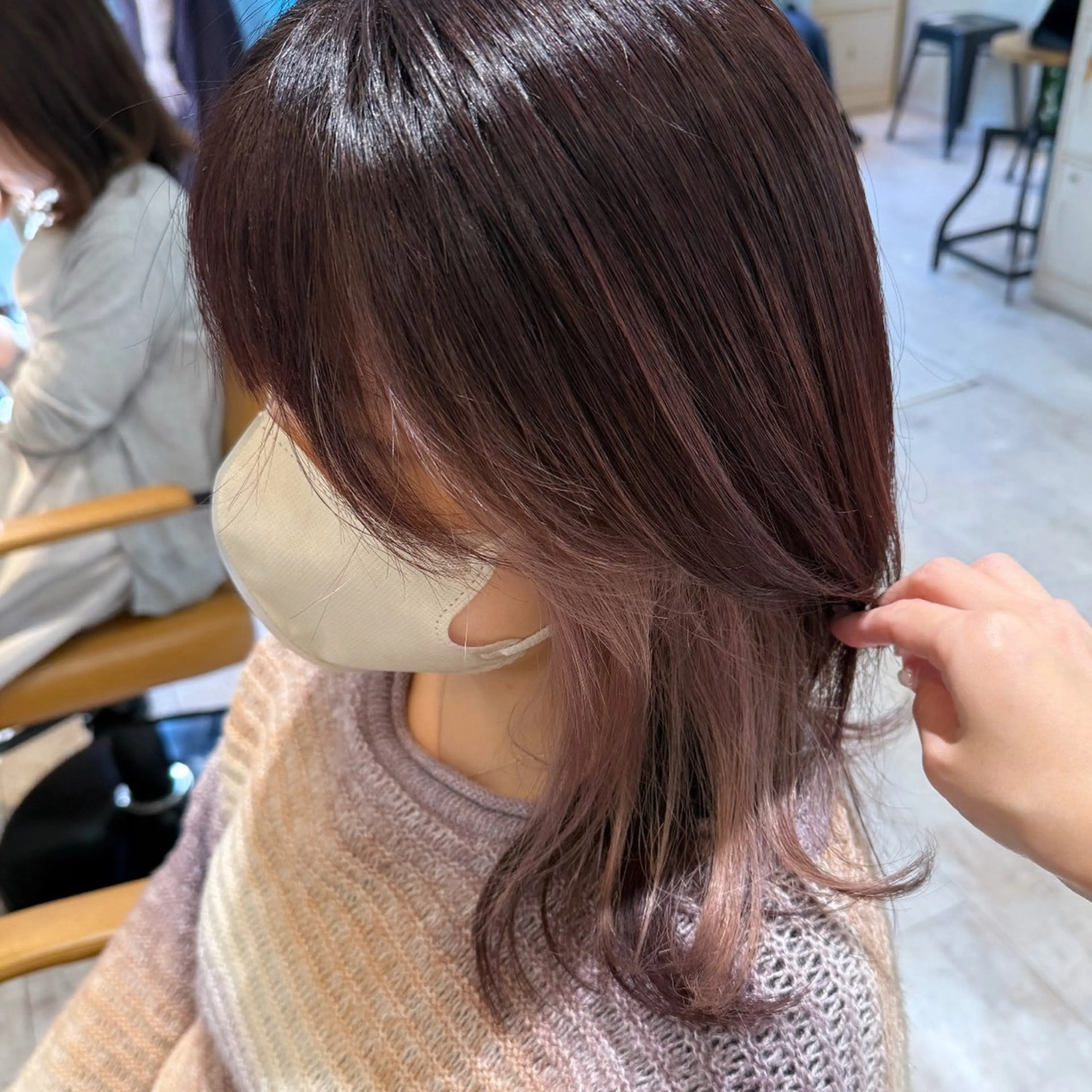 カラー ヤマダ サクラのヘアスタイル