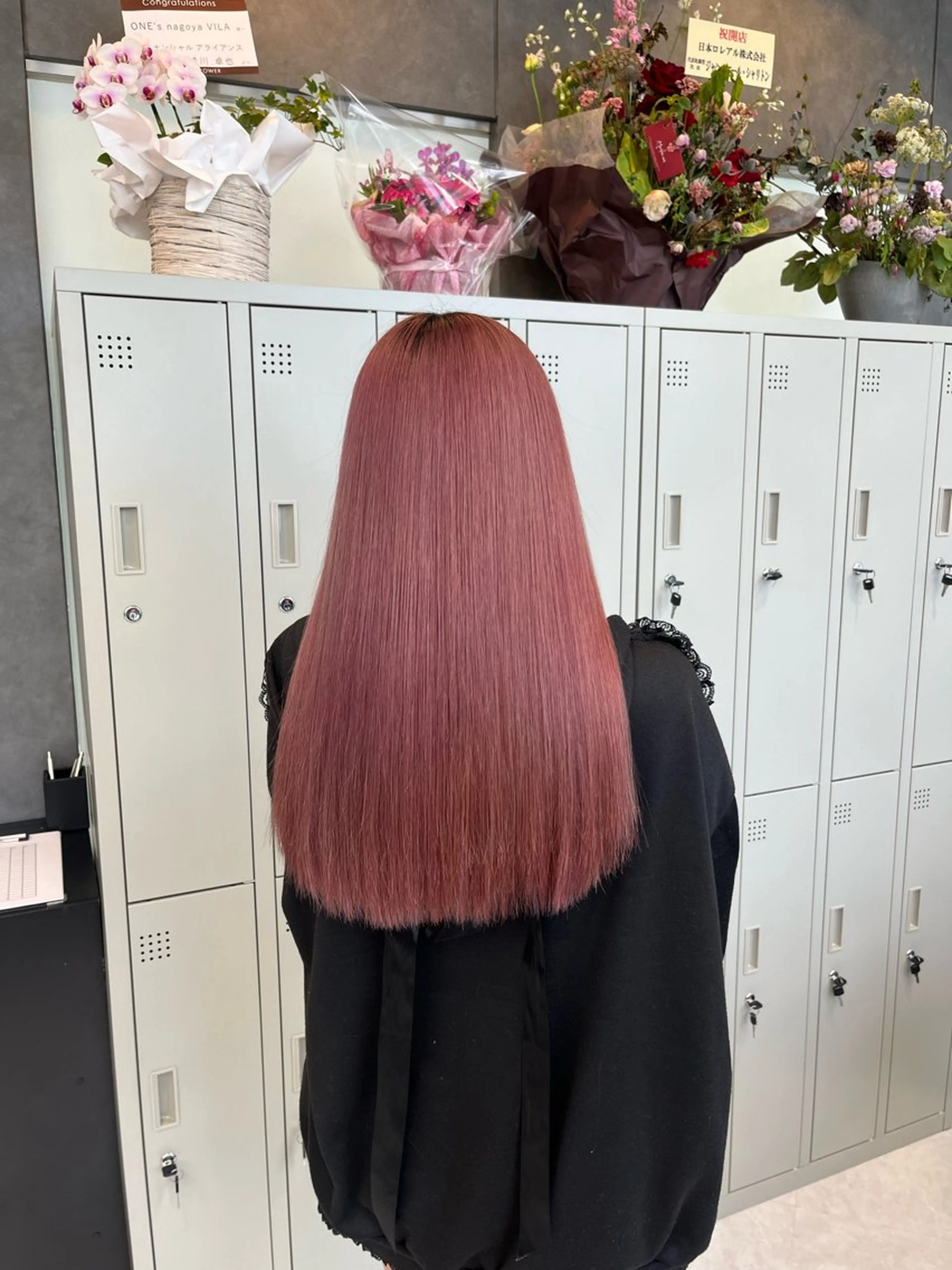 ロング カラー ハイトーン/透明感 髪質改善/rinaのヘアスタイル