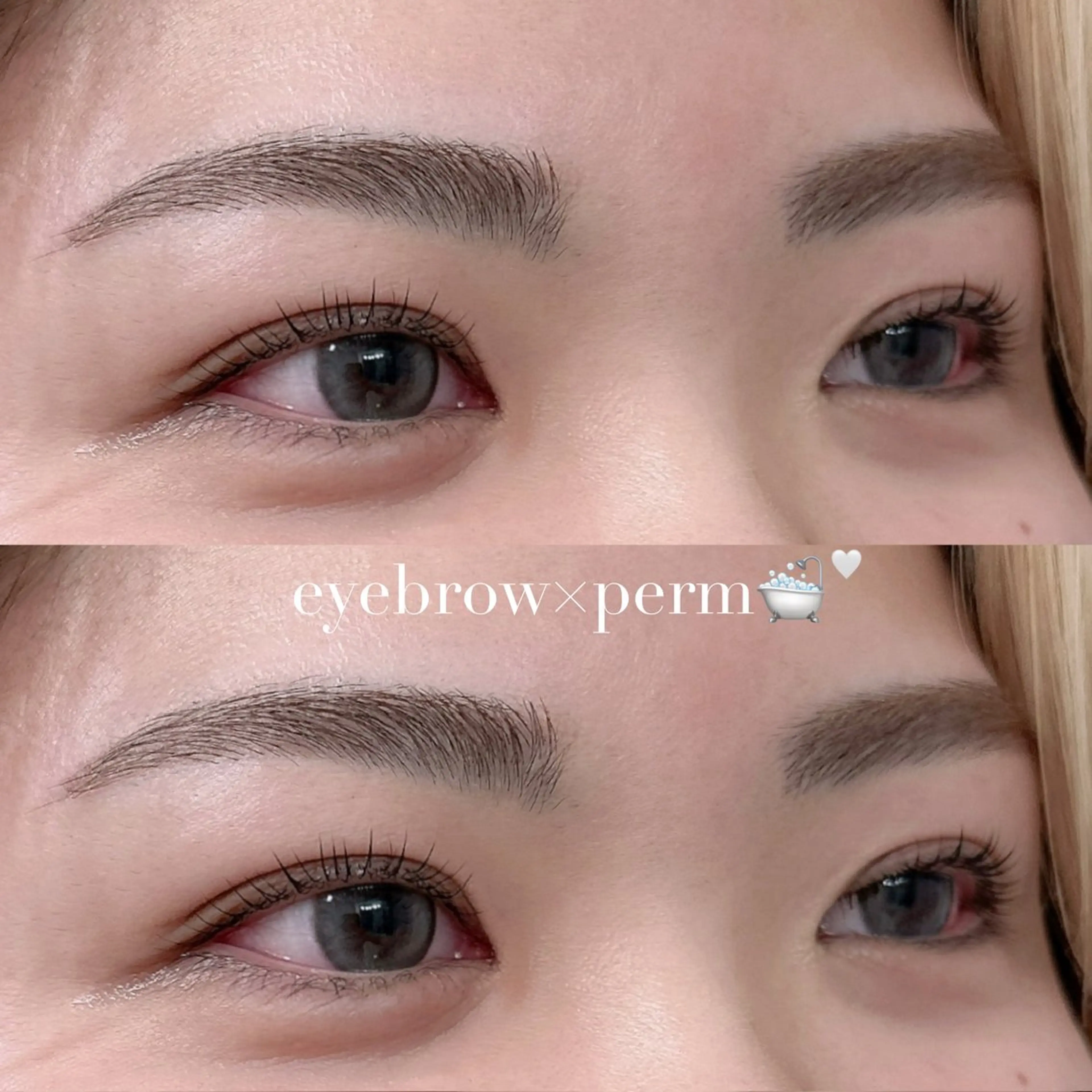 似合わせまつげパーマ+美眉スタイリング🌼の写真