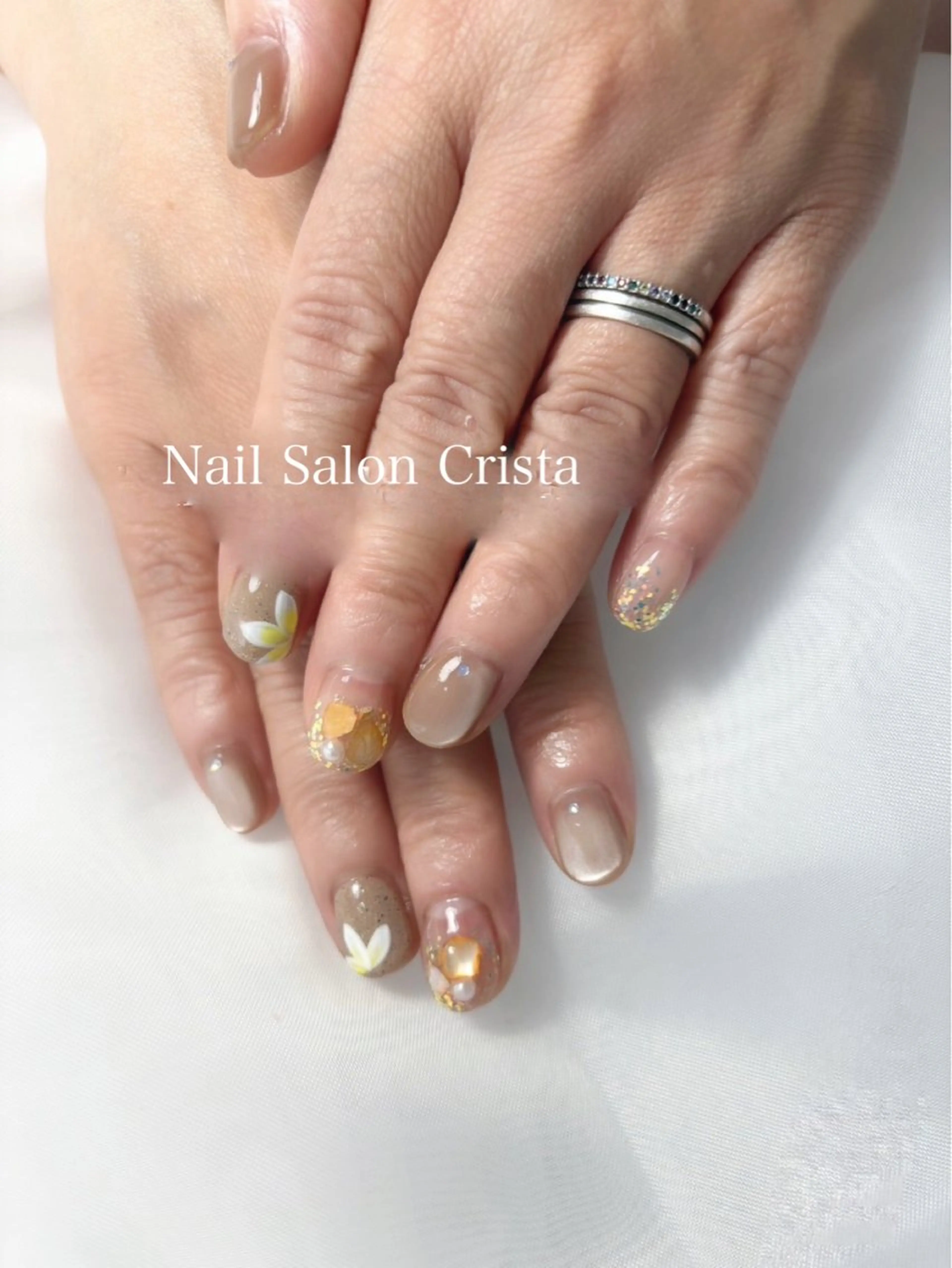 ネイル ジェルネイル パラジェル CRISTA所属・CRISTA MOMOのネイルデザイン