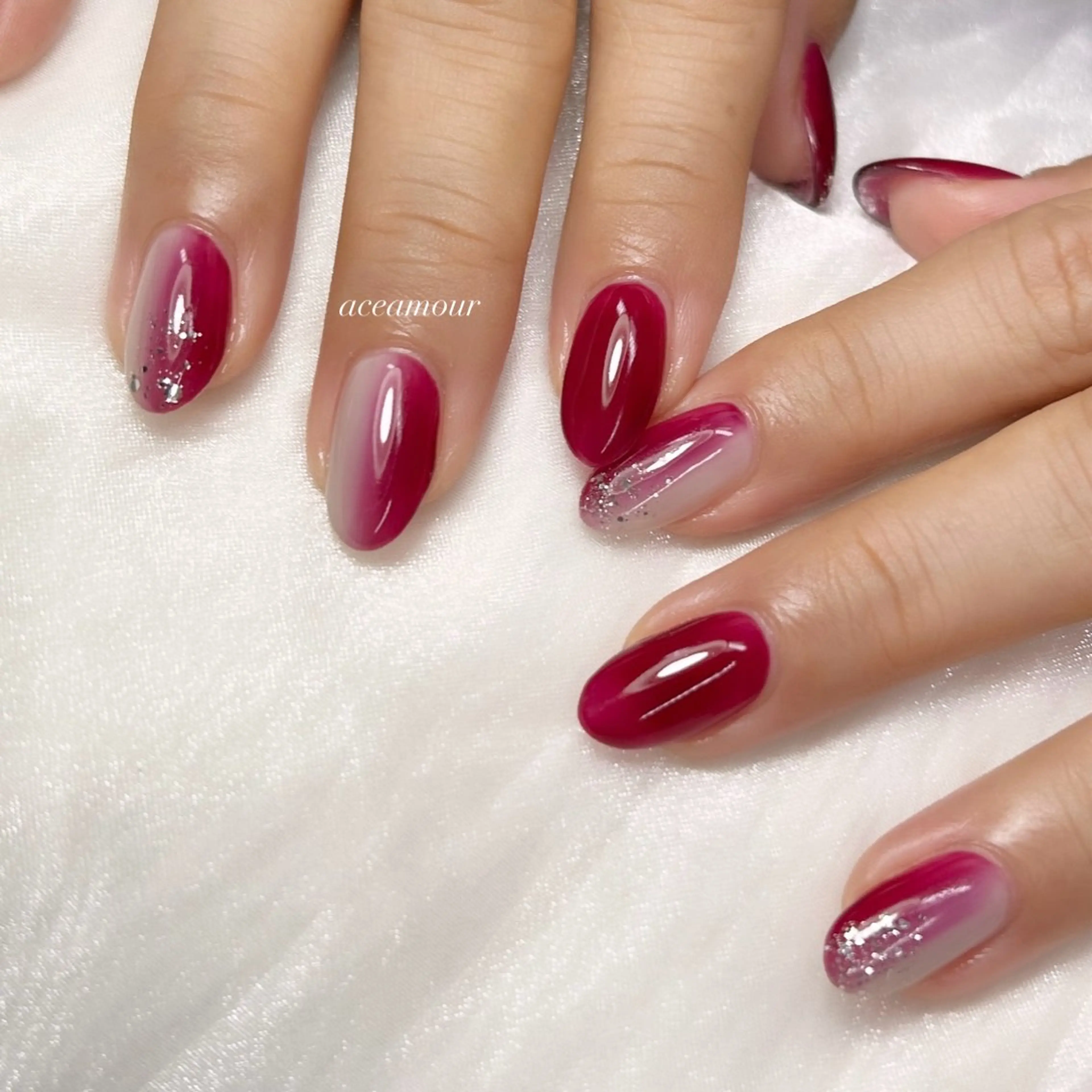 ネイル 持ち込み ハンドネイル ネイル/耳つぼ /新ホワイトニングのネイルデザイン