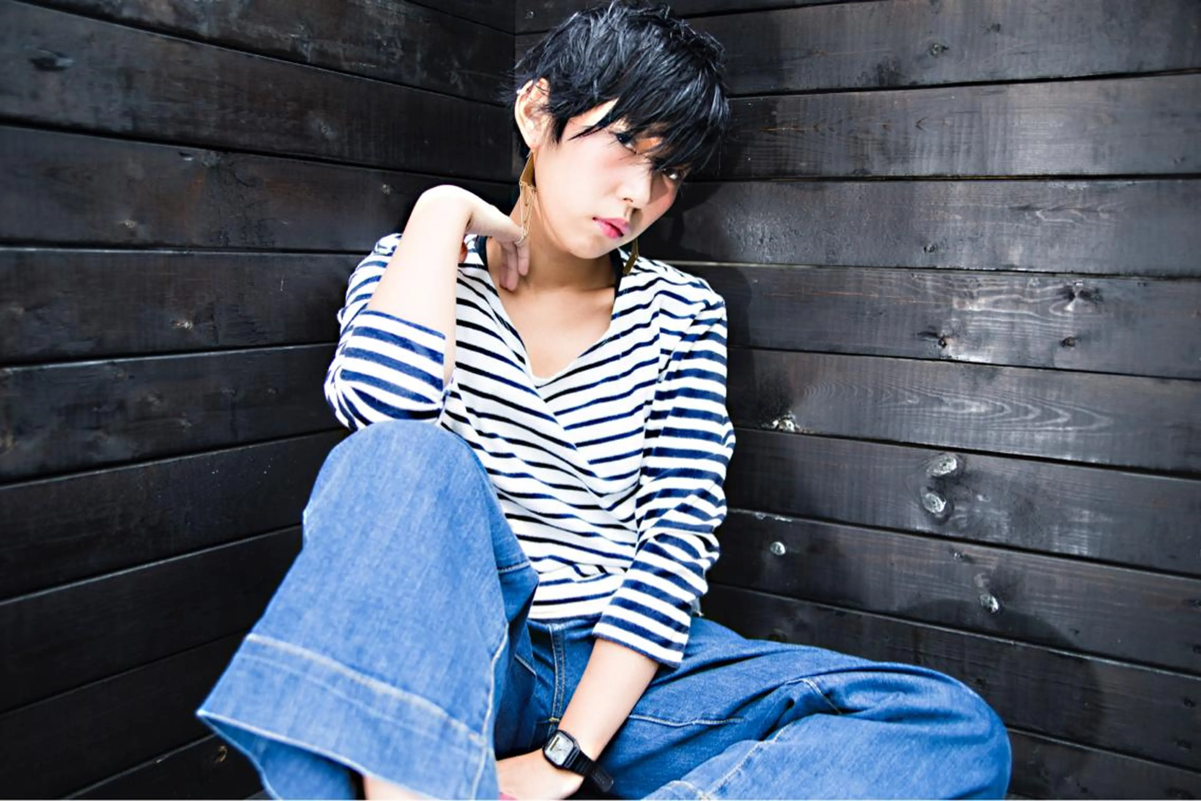 ショート カラー Re:ta Hair 飯田淳平のヘアスタイル