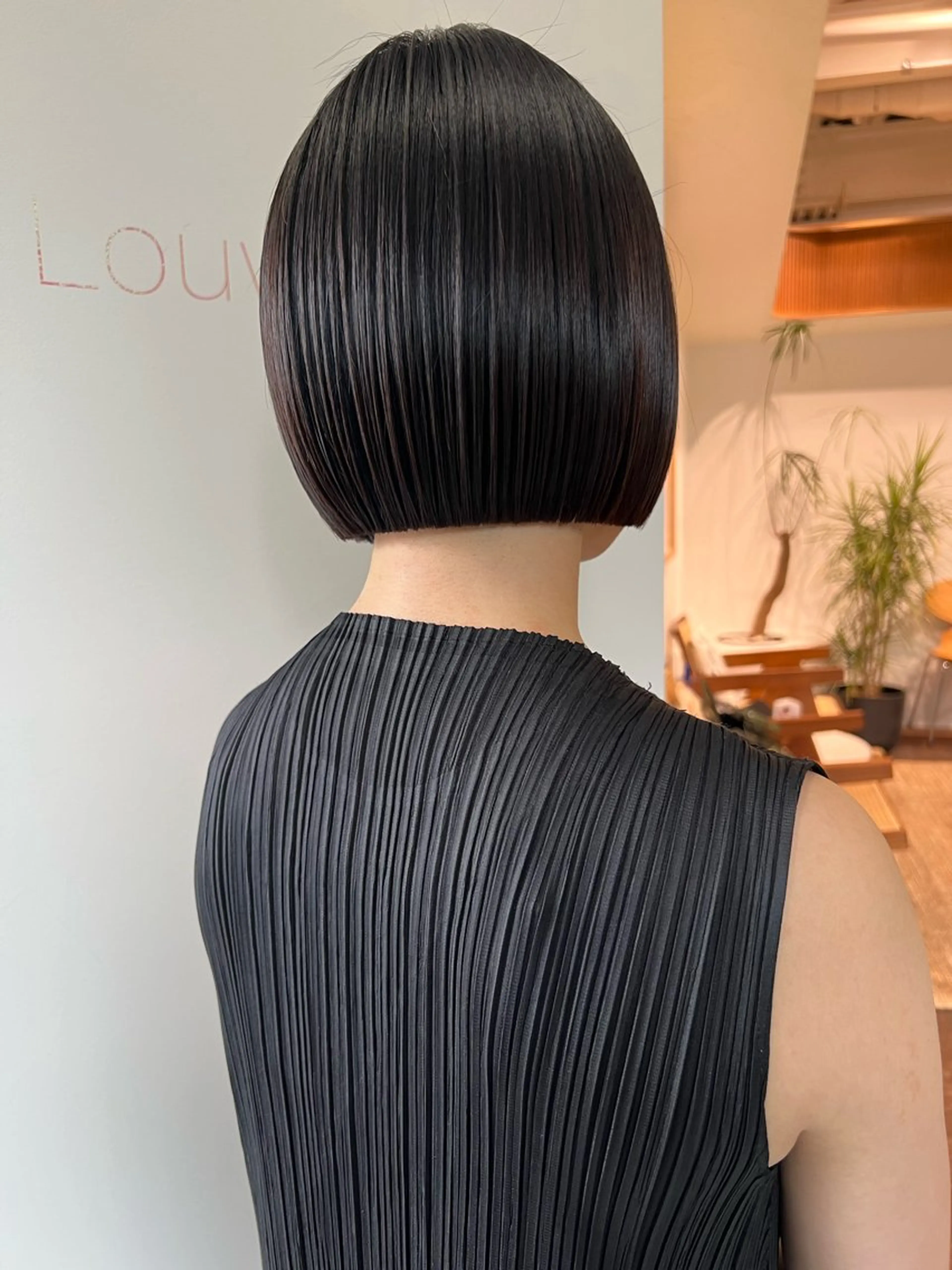 ボブカット&ダメージレス縮毛矯正の写真