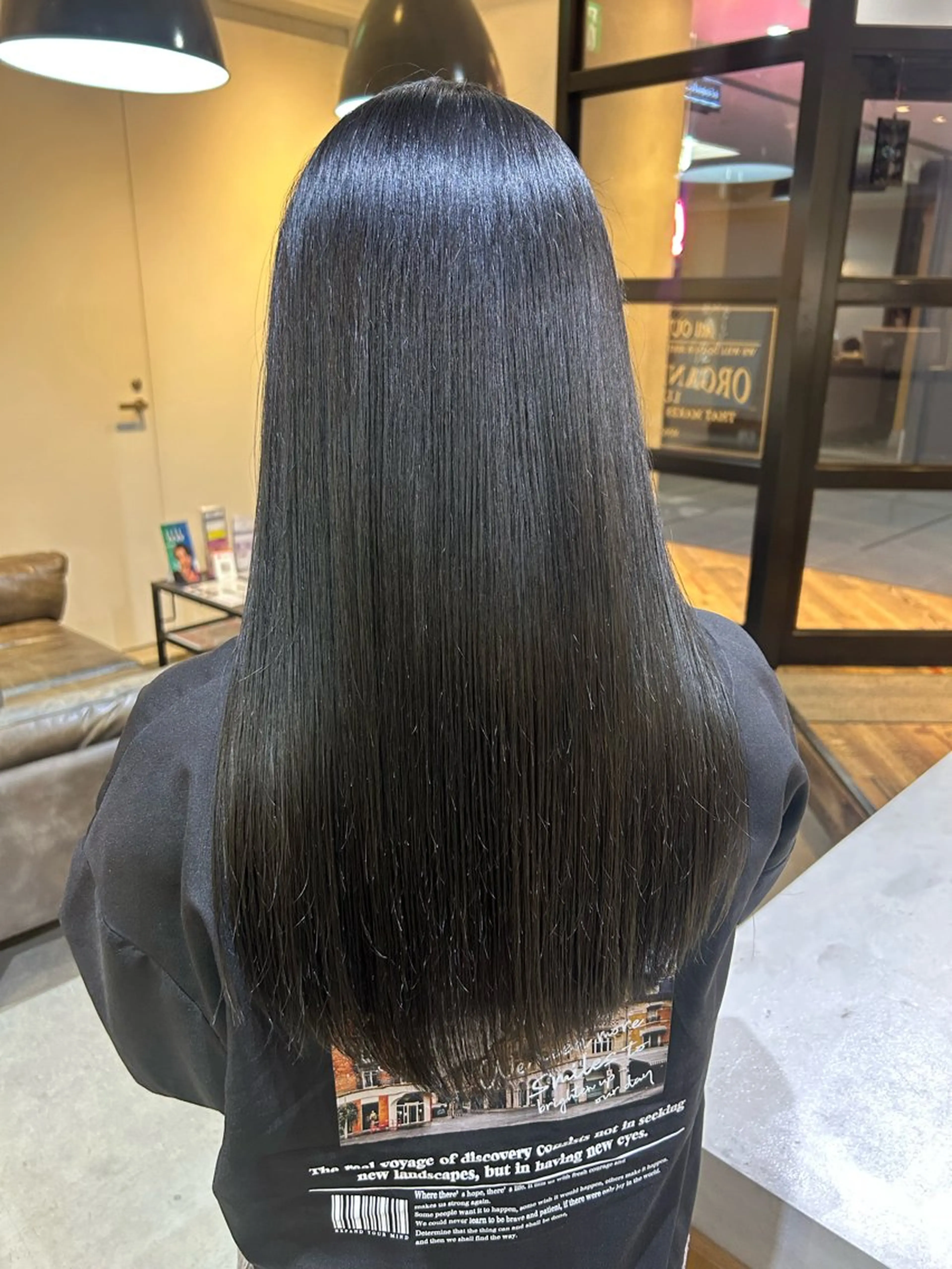 ロング 髪質改善 酸性ストレート カット ヘアカラー パーマ 縮毛矯正 トリートメント 艶髪/髪質改善 yukaのヘアスタイル