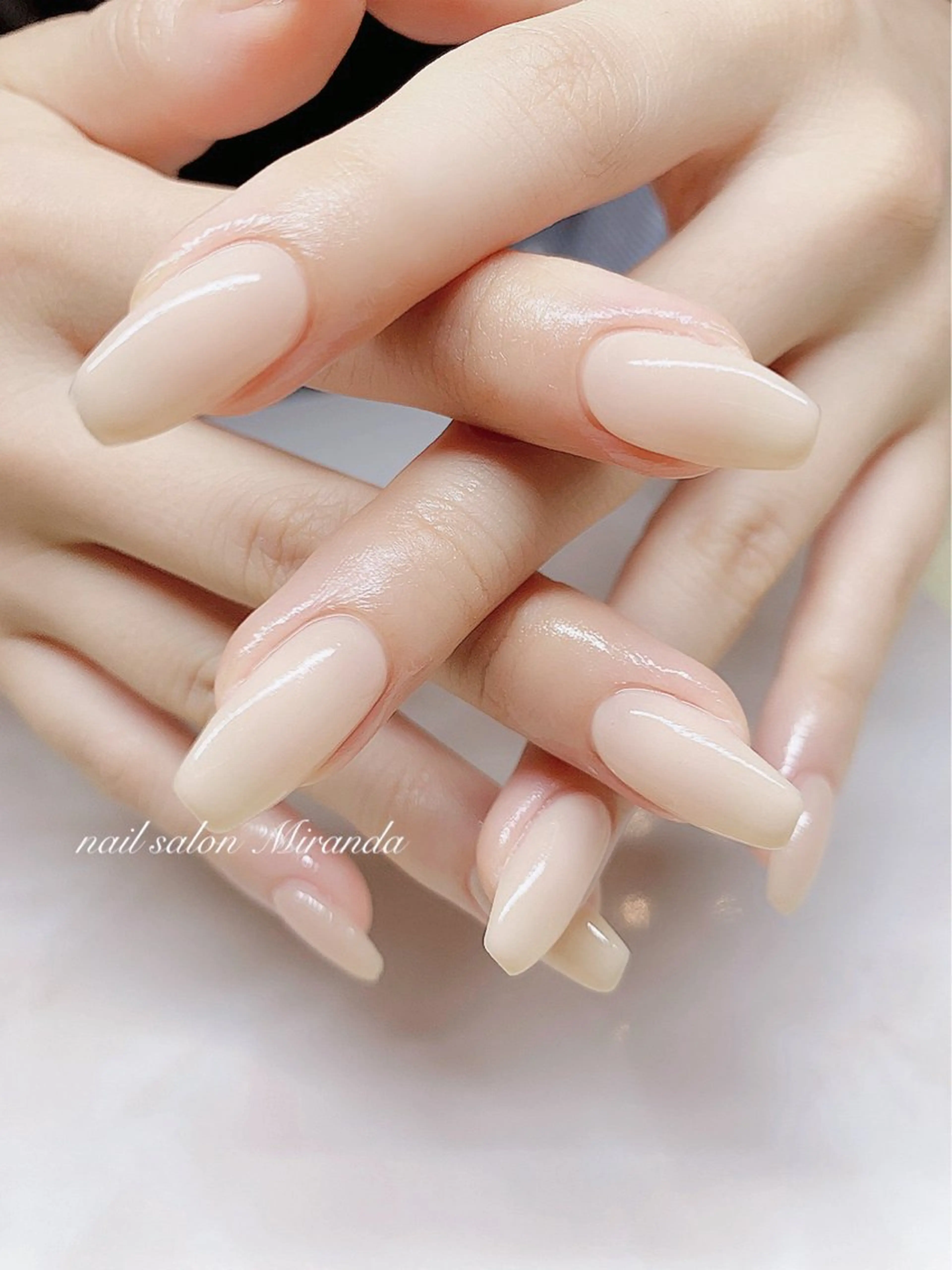 他店オフ無料❣️【うる艶ワンカラーorラメグラデーション 】フィルイン･パラジェル選択可能の写真