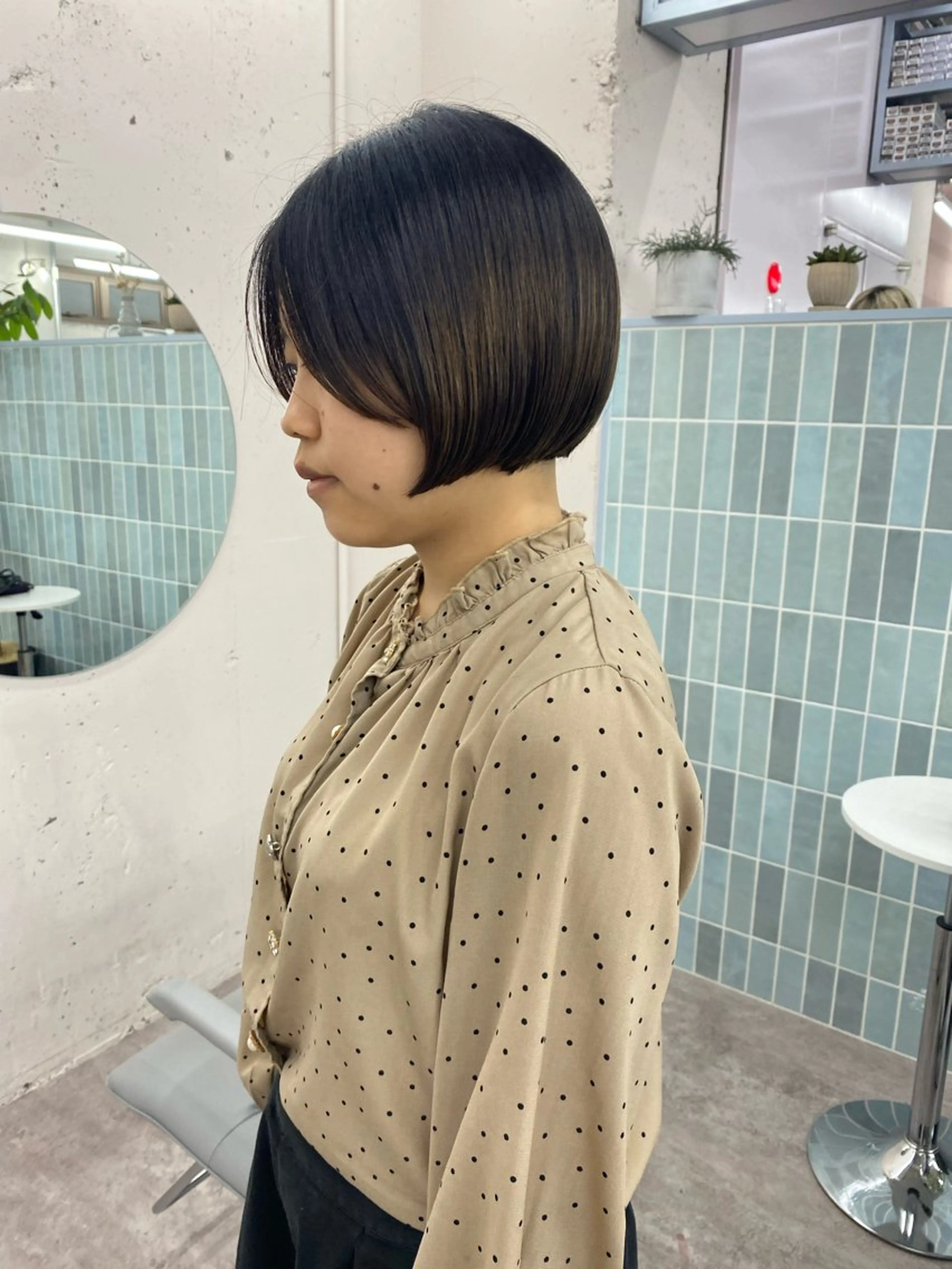 ショート ボブ garage.所属・吉田 慎冴/メンズパーマのヘアスタイル