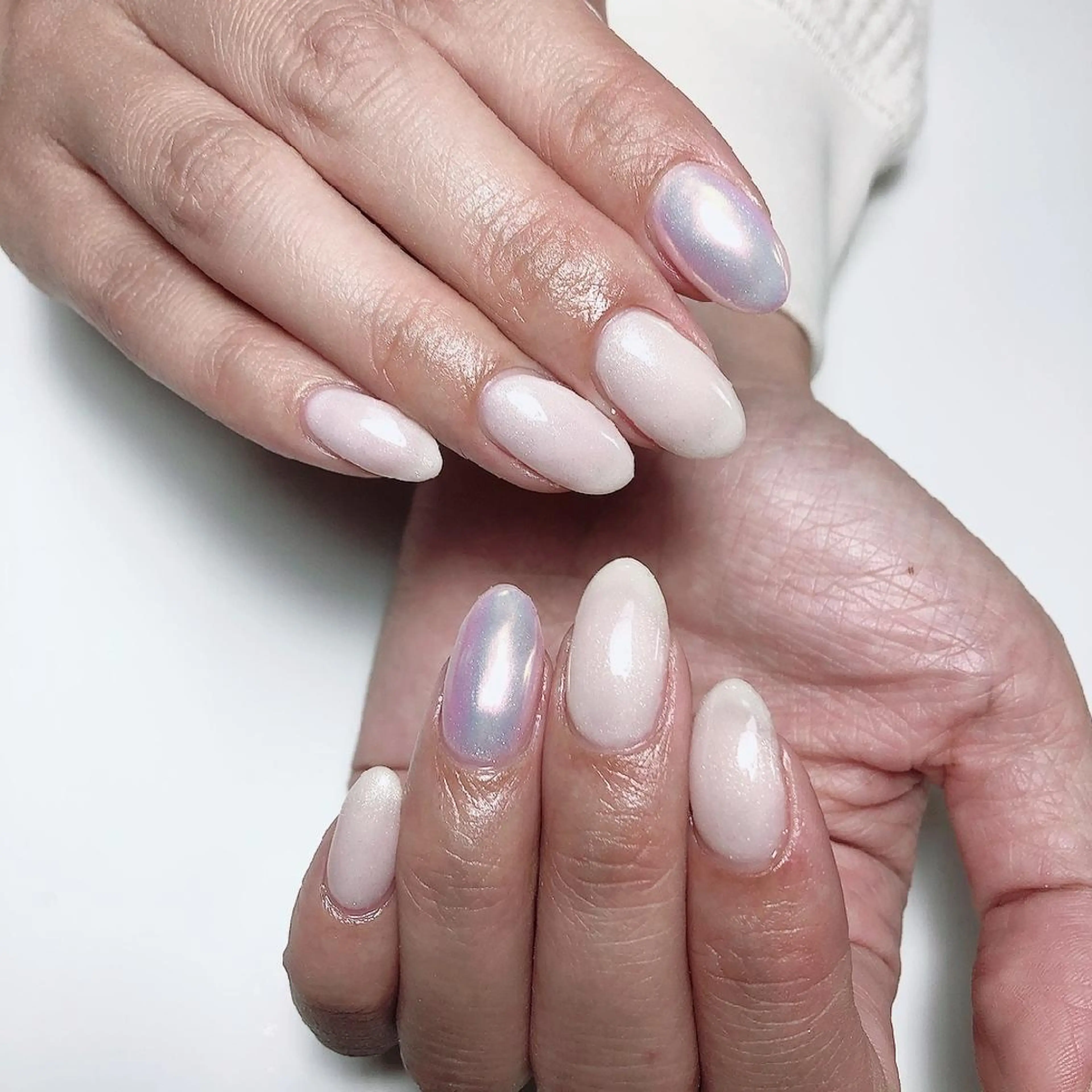 セミロング ネイル シンプルネイル ☺︎山部 志麻☺︎のネイルデザイン