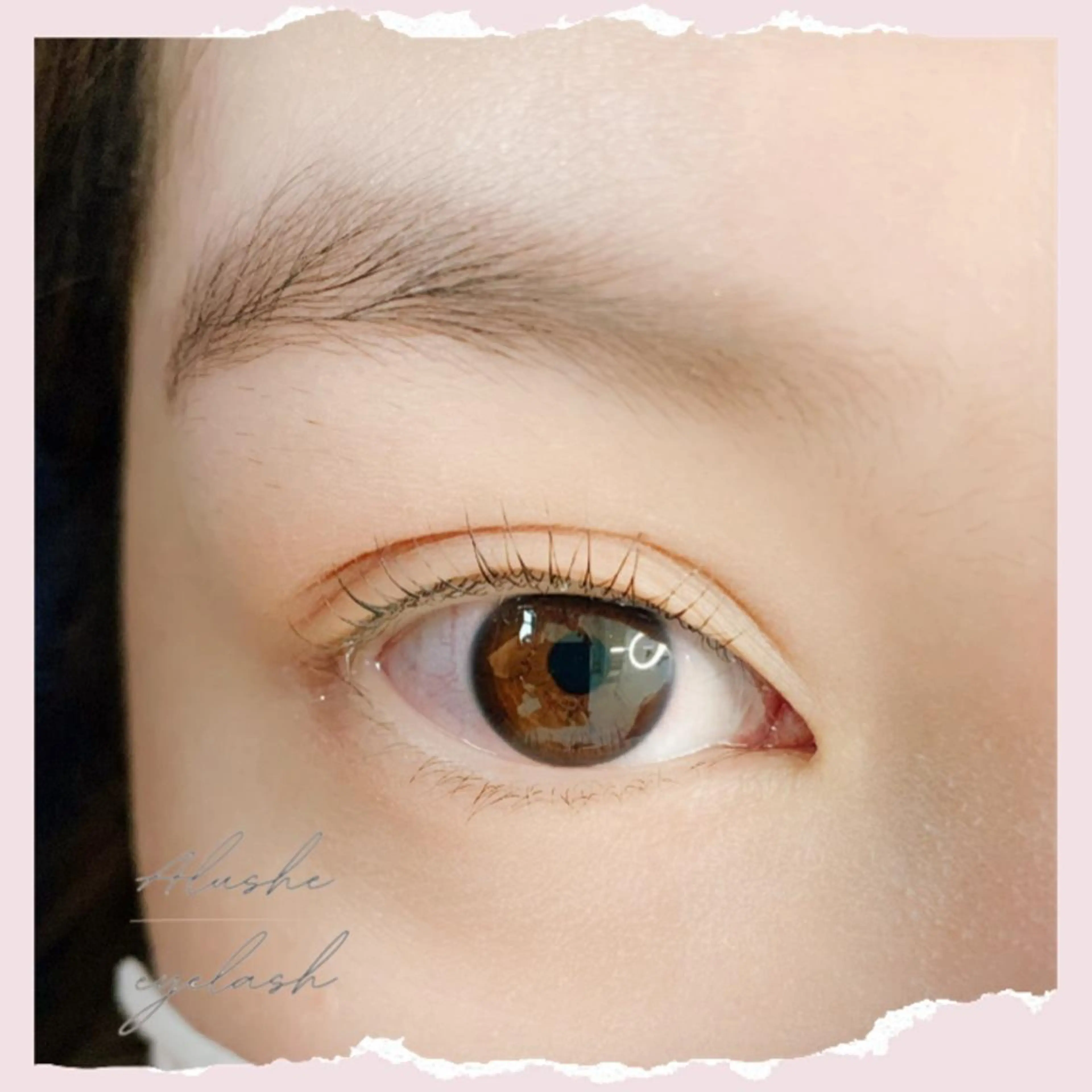 パーマ マツエク・マツパ ⁺˚･༓☾アルーシェ みゆり☽༓･˚⁺のマツエク・マツパデザイン