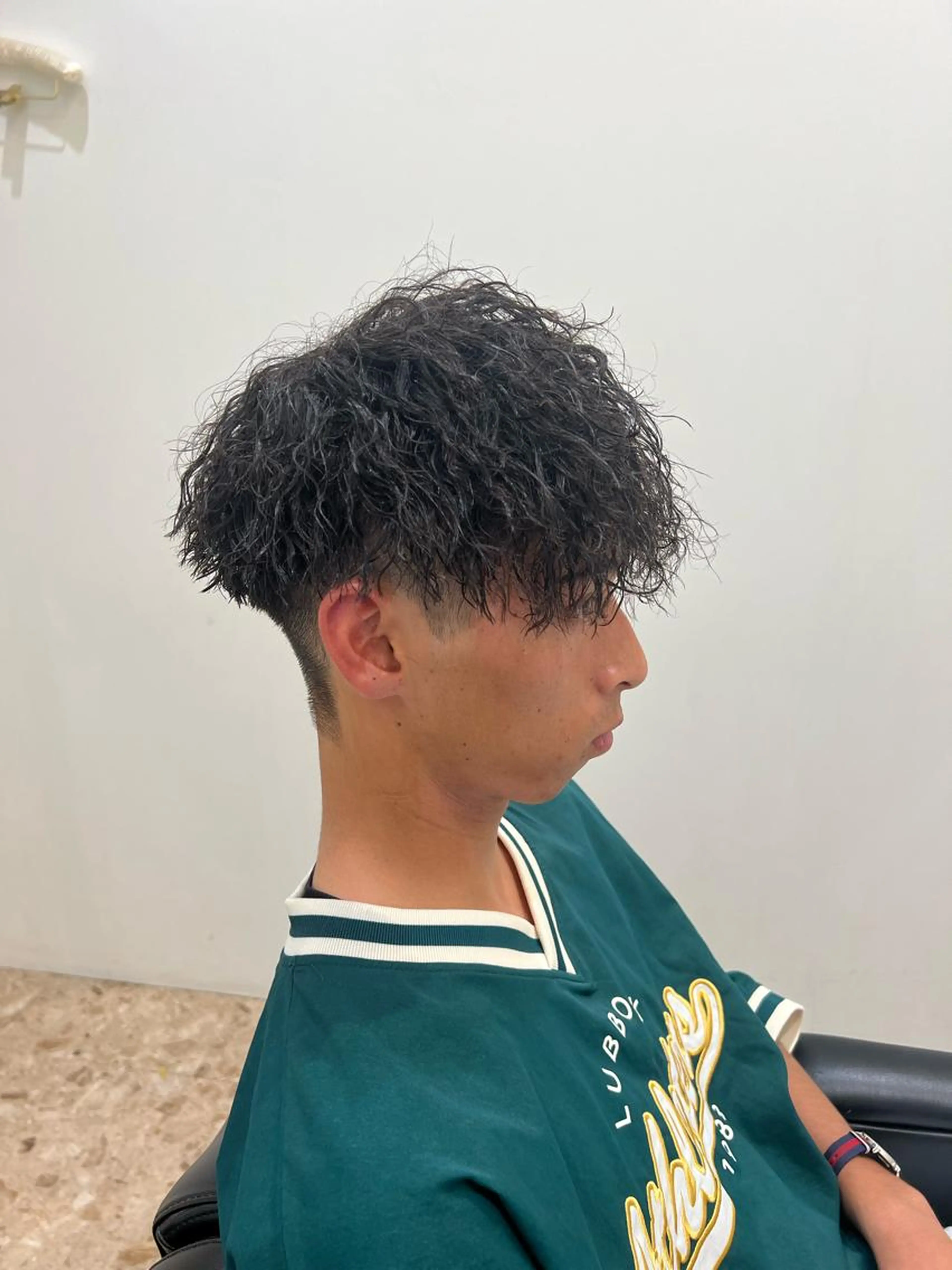 メンズカット＋ツイストスパイラルパーマの写真