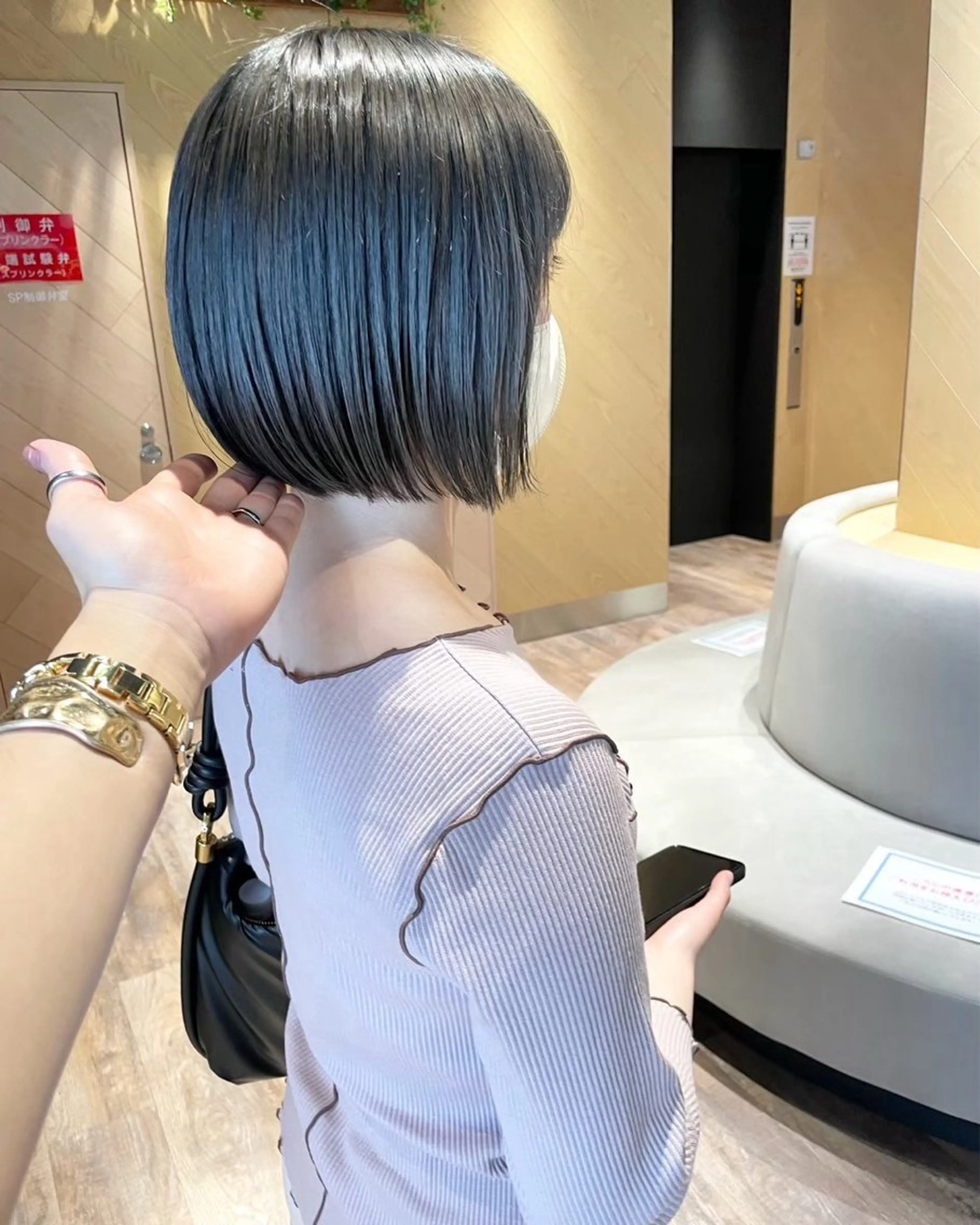 ショート カラー 🌬️attrait 髪質改善/個室サロンのヘアスタイル