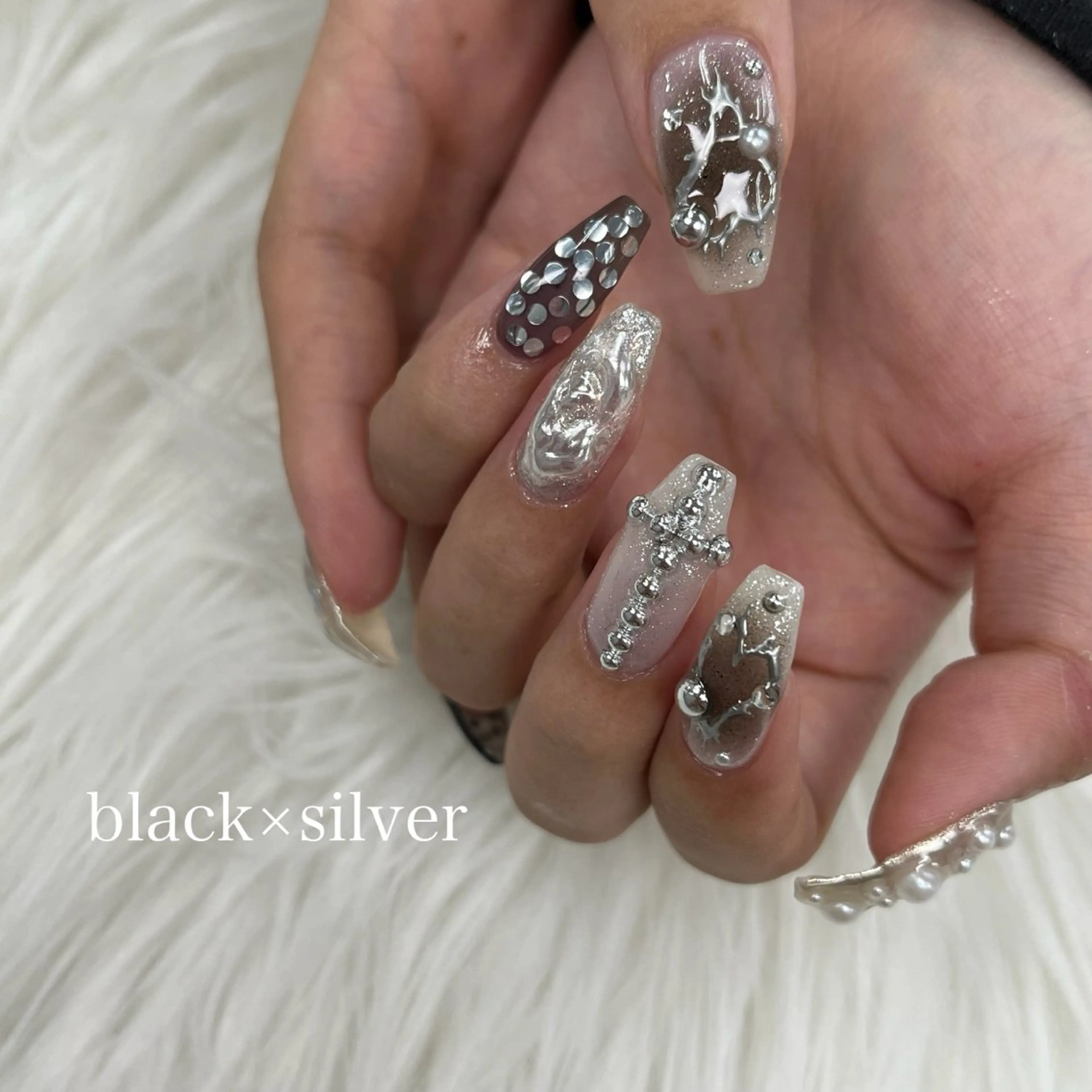 ネイル ハンドネイル tener 🧋yume🧋のネイルデザイン