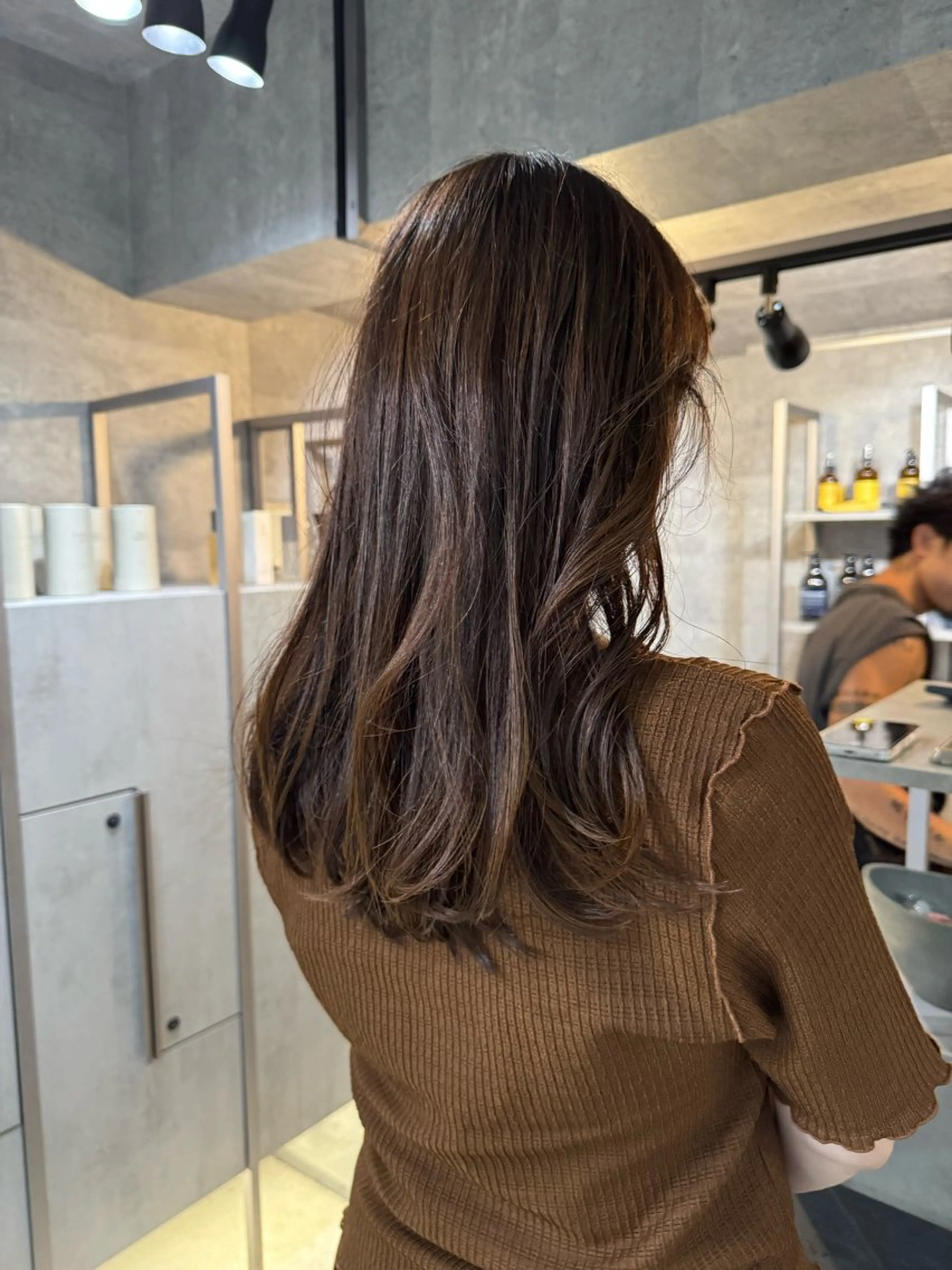 ミディアム カラー カット トリートメント あなたのお悩み改善" You"💚❤️💛のヘアスタイル