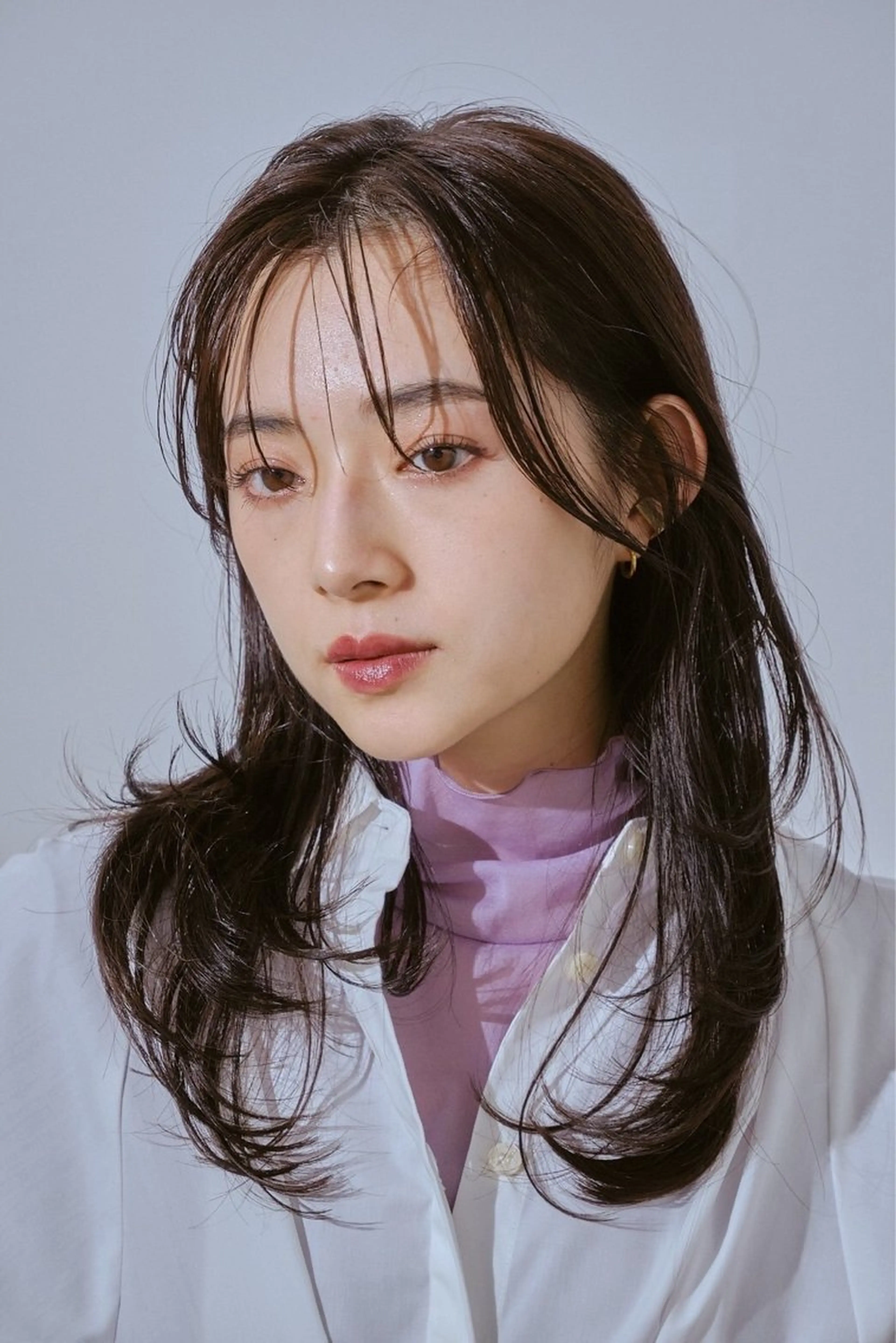 ミディアム Inity shojiのヘアスタイル