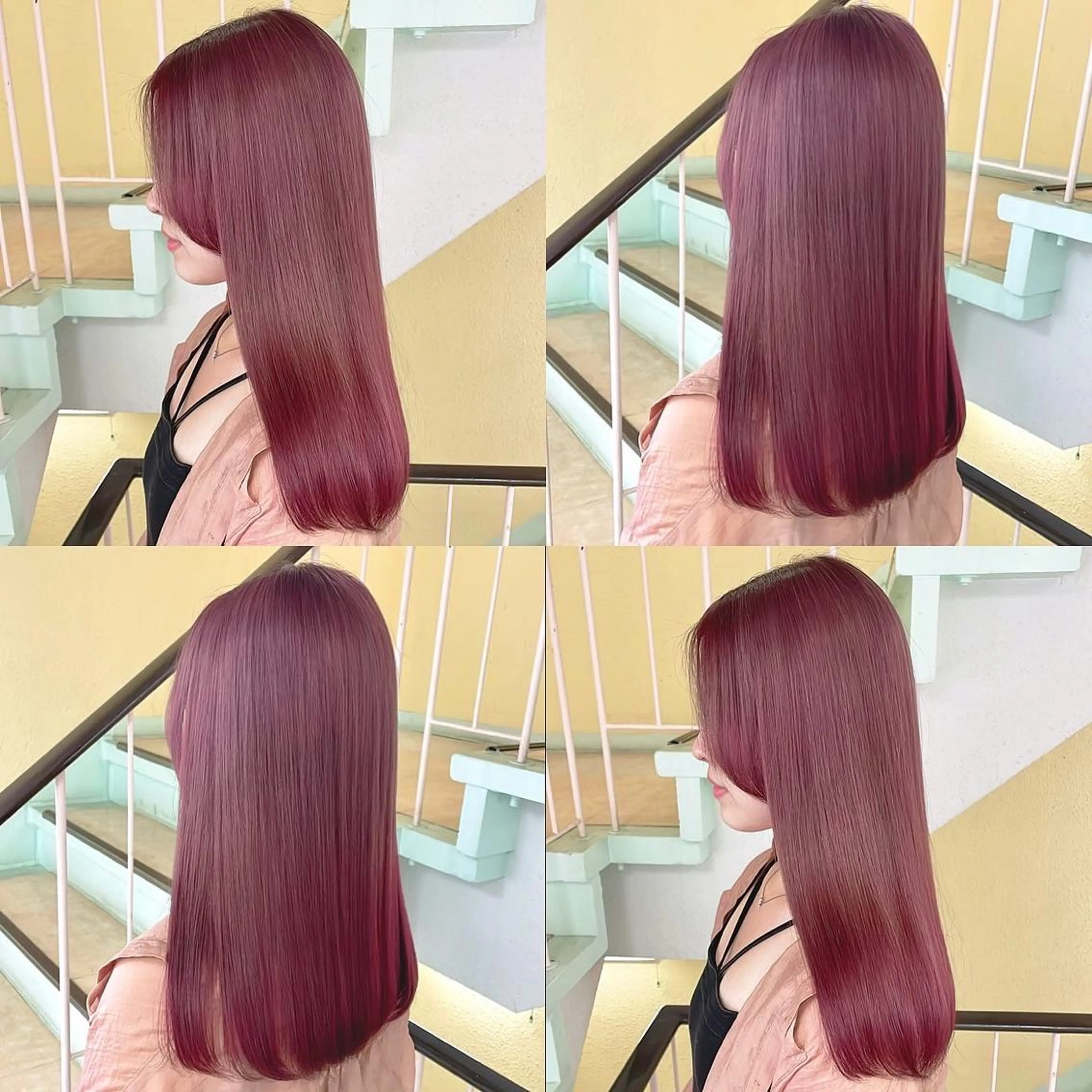 カラー ヘアカラー トリートメント 渋谷:インナーカラー ／🍒エリカ🍒のヘアスタイル